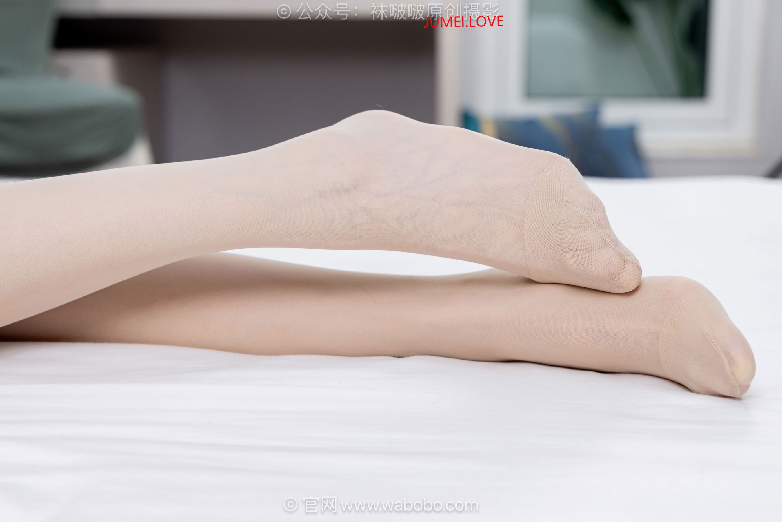 BoBoSocks袜啵啵 No.699 小甜豆 - 帆布鞋、透明高跟鞋、 自然穿脏白棉袜、薄肉丝 第51张