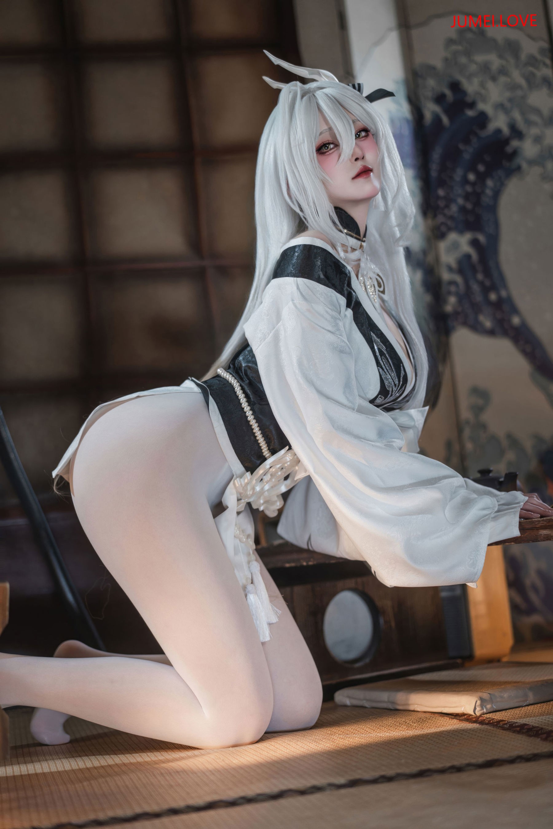Natsuko夏夏子 - 碧蓝航线 白凤 和服 第10张