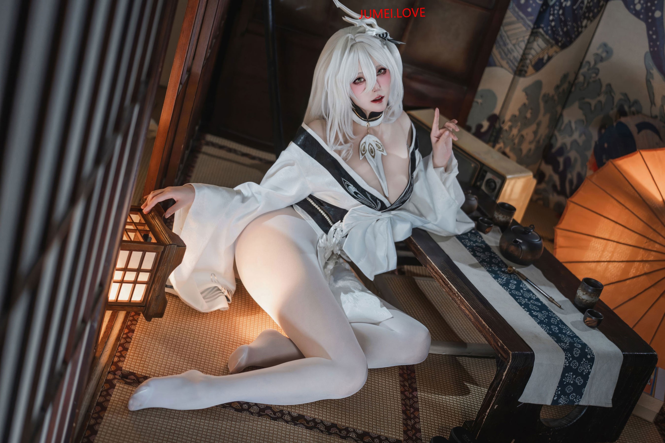 Natsuko夏夏子 - 碧蓝航线 白凤 和服 第17张