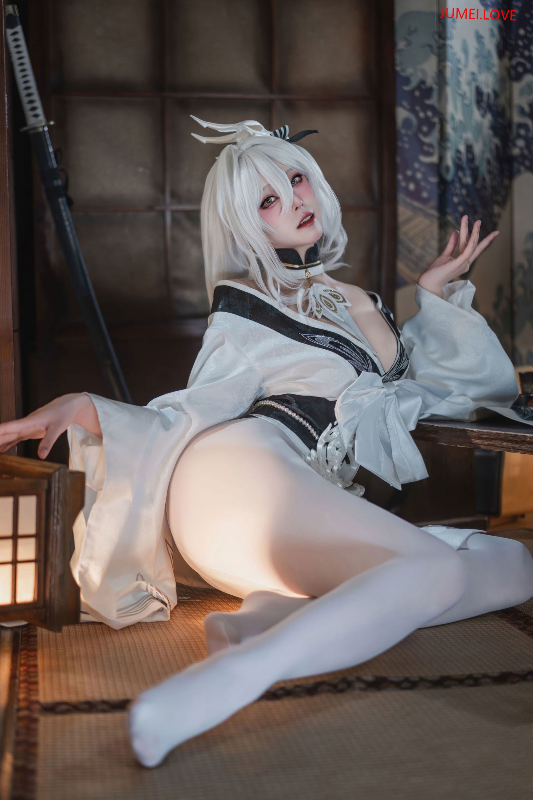 Natsuko夏夏子 - 碧蓝航线 白凤 和服 第18张