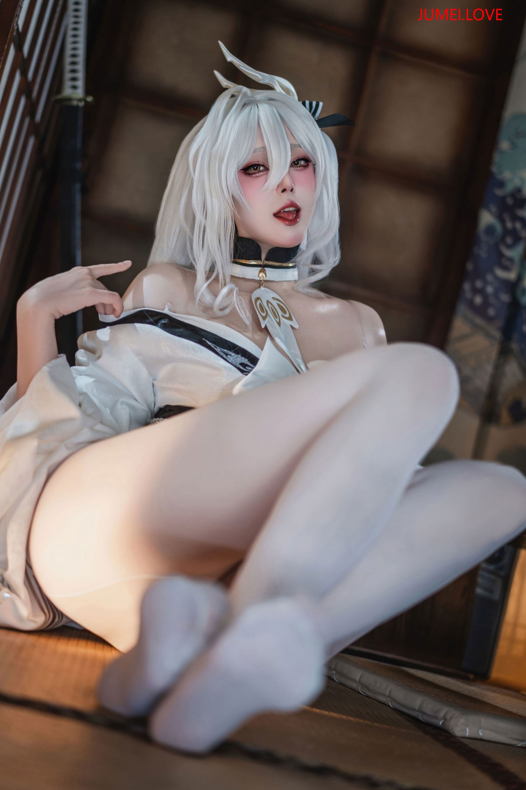Natsuko夏夏子 - 碧蓝航线 白凤 和服 第20张