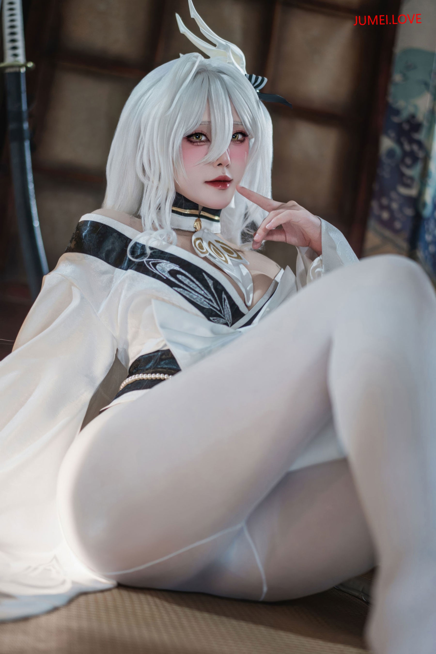 Natsuko夏夏子 - 碧蓝航线 白凤 和服 第22张