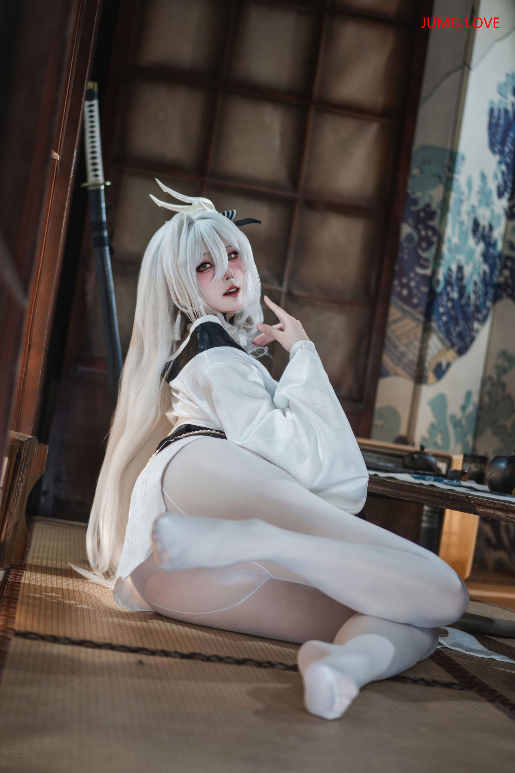 Natsuko夏夏子 - 碧蓝航线 白凤 和服 第23张