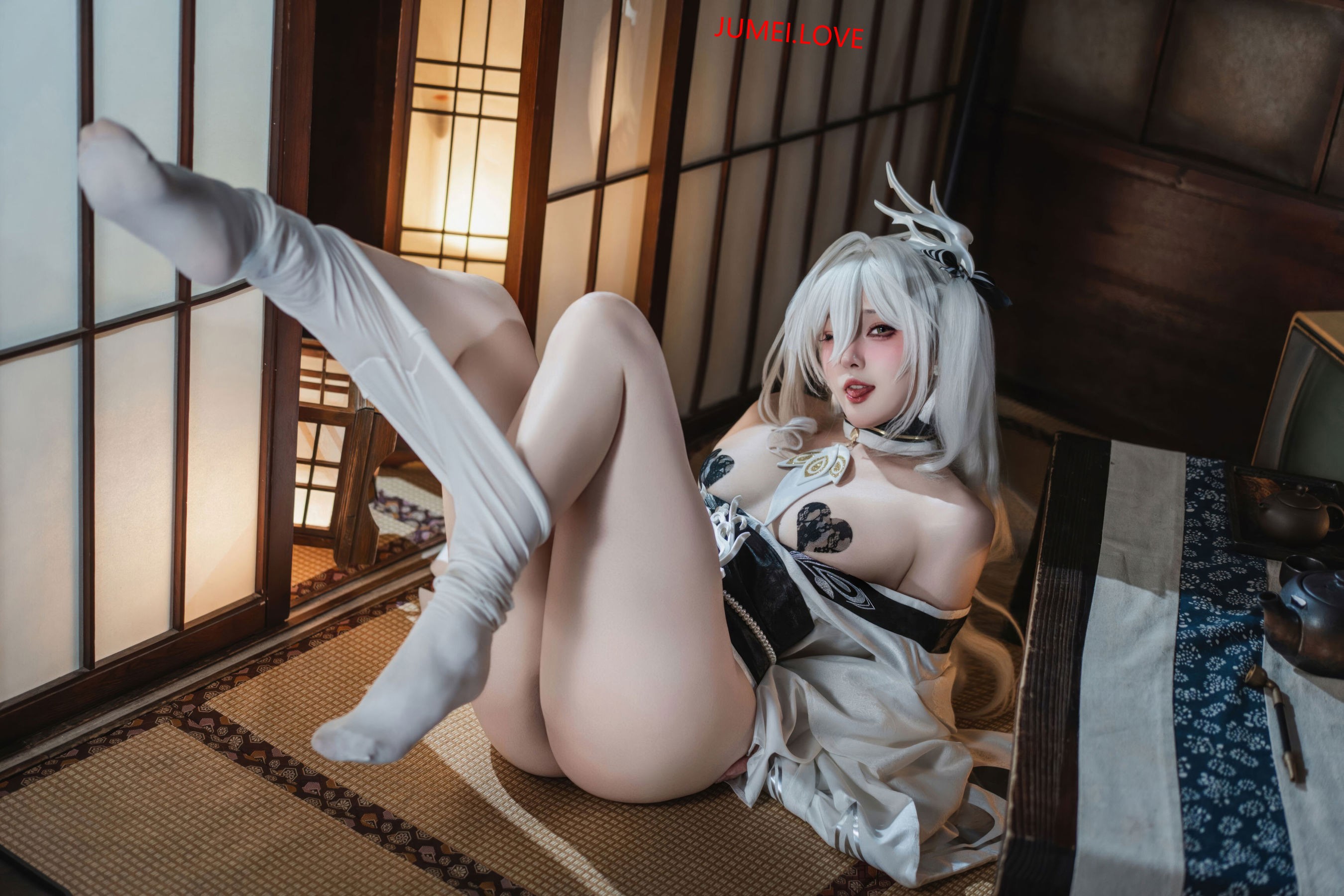 Natsuko夏夏子 - 碧蓝航线 白凤 和服 第70张