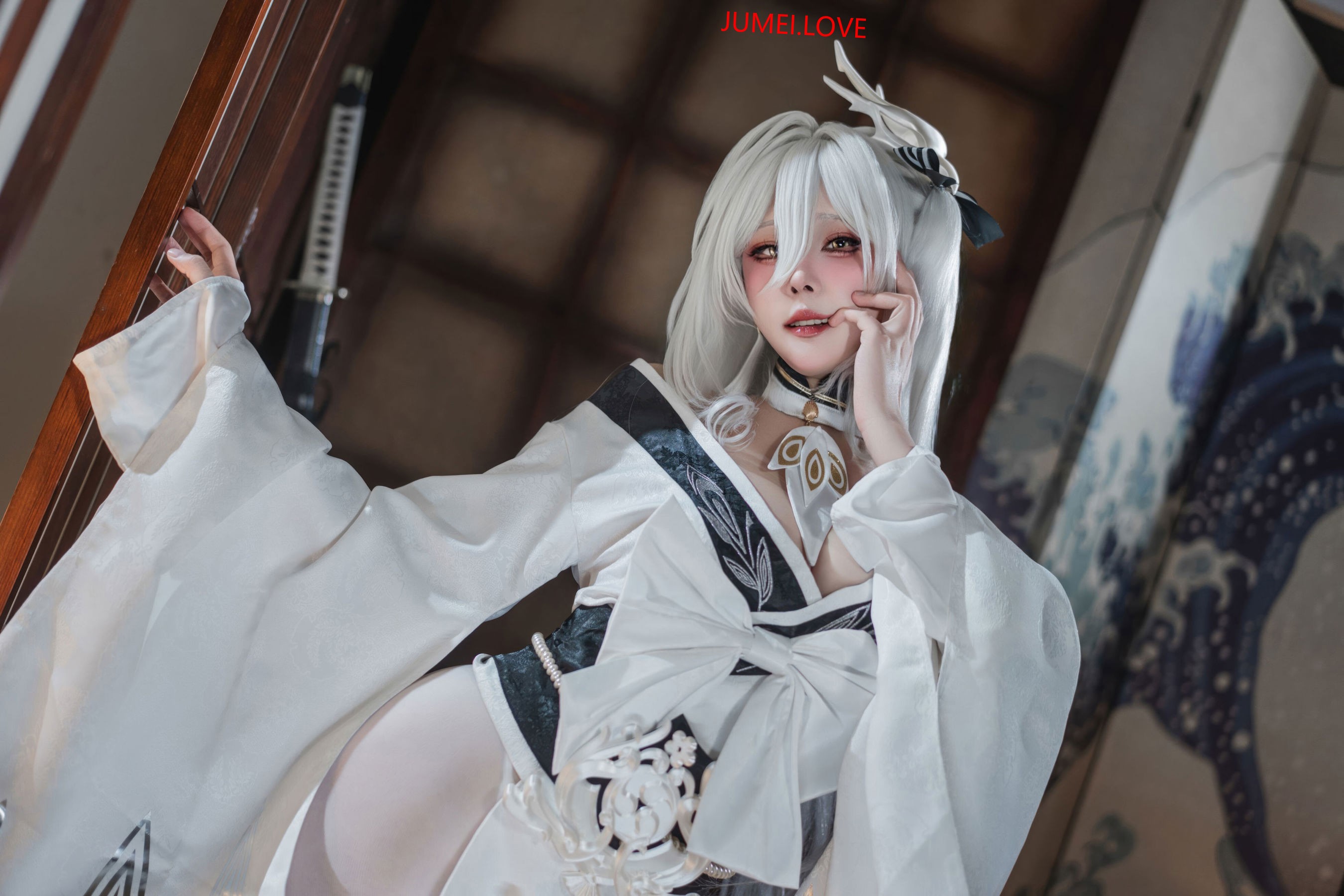 Natsuko夏夏子 - 碧蓝航线 白凤 和服 第8张