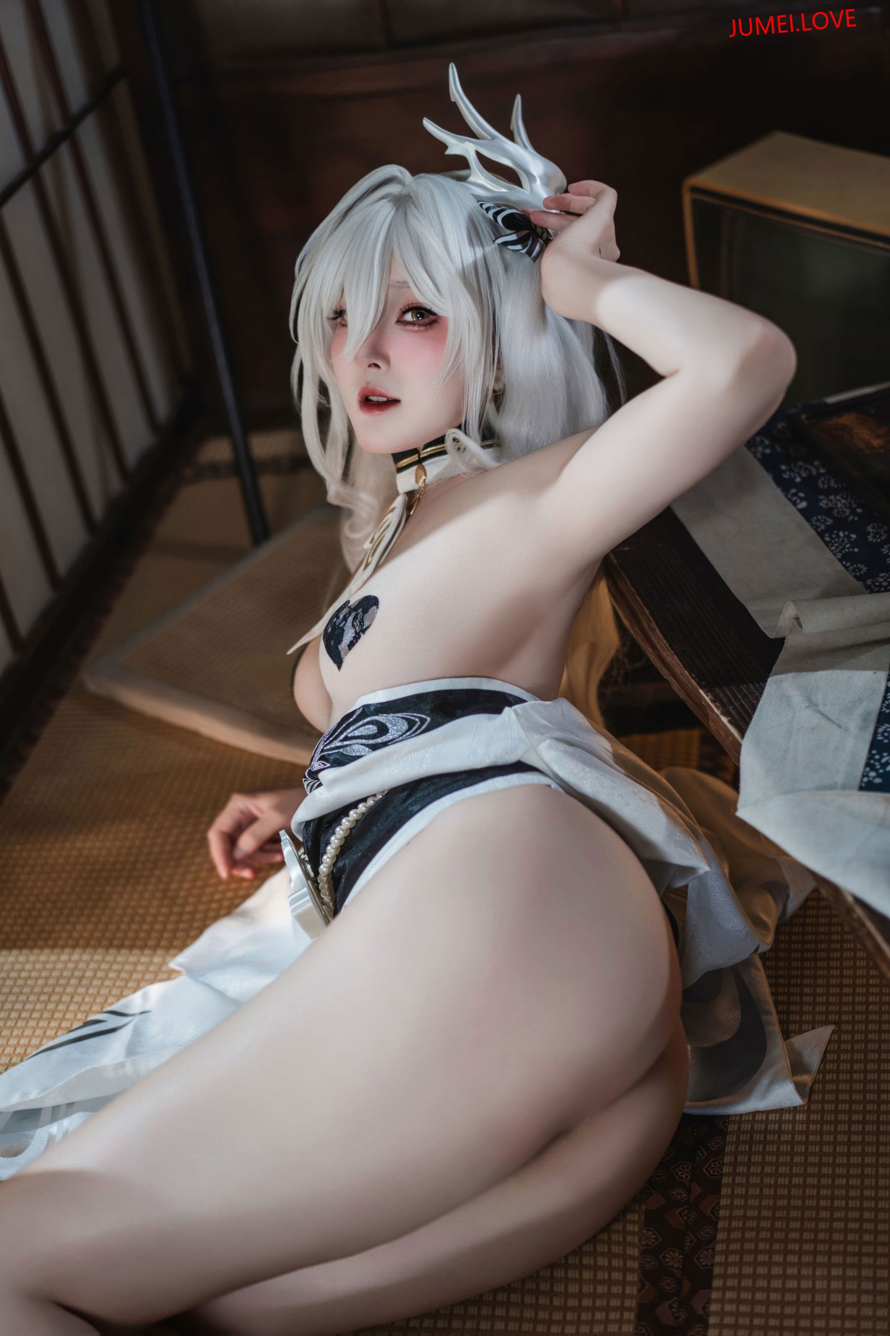 Natsuko夏夏子 - 碧蓝航线 白凤 和服 第86张