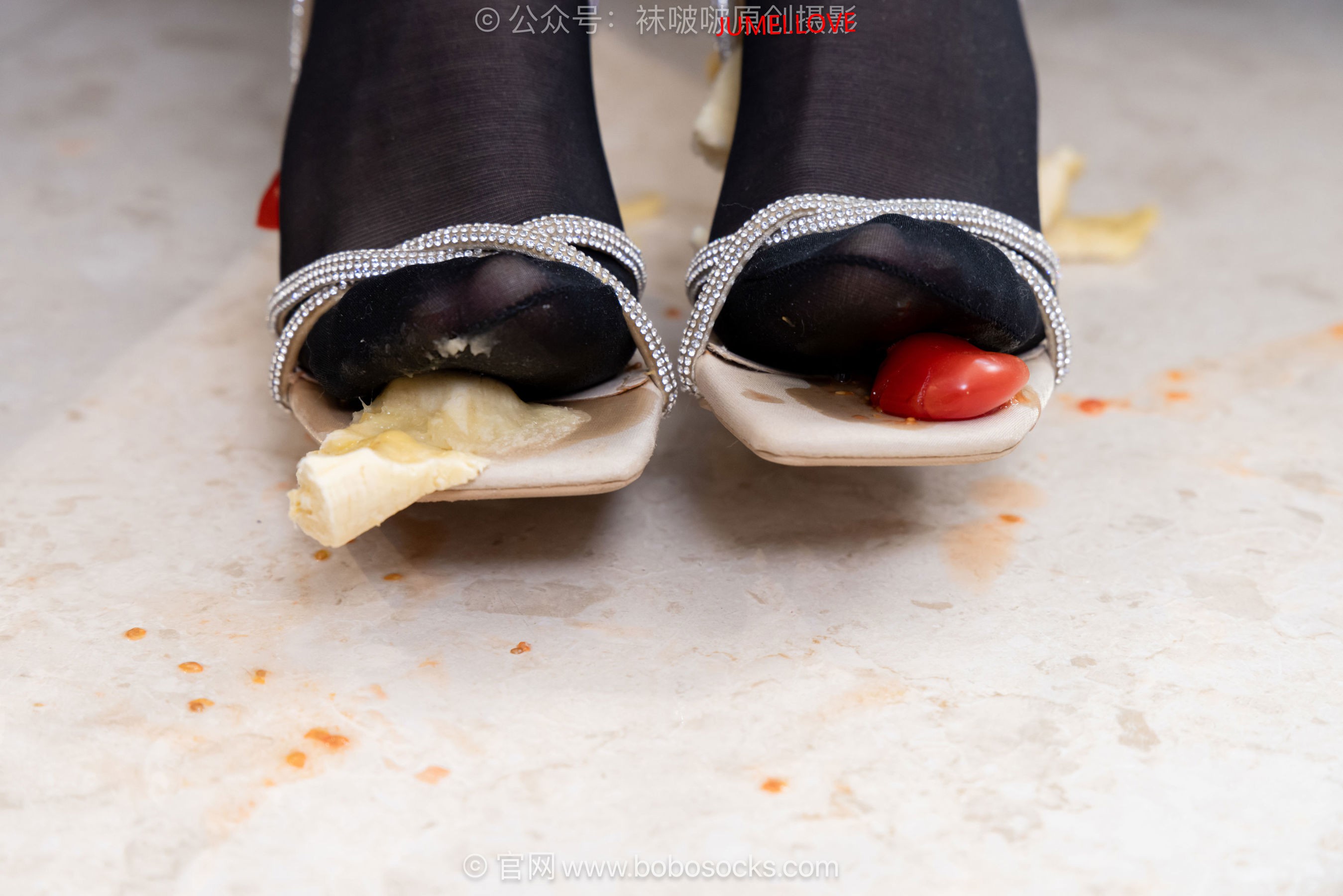 BoBoSocks袜啵啵 No.706 小甜豆 - 高跟凉鞋、薄黑丝 第47张