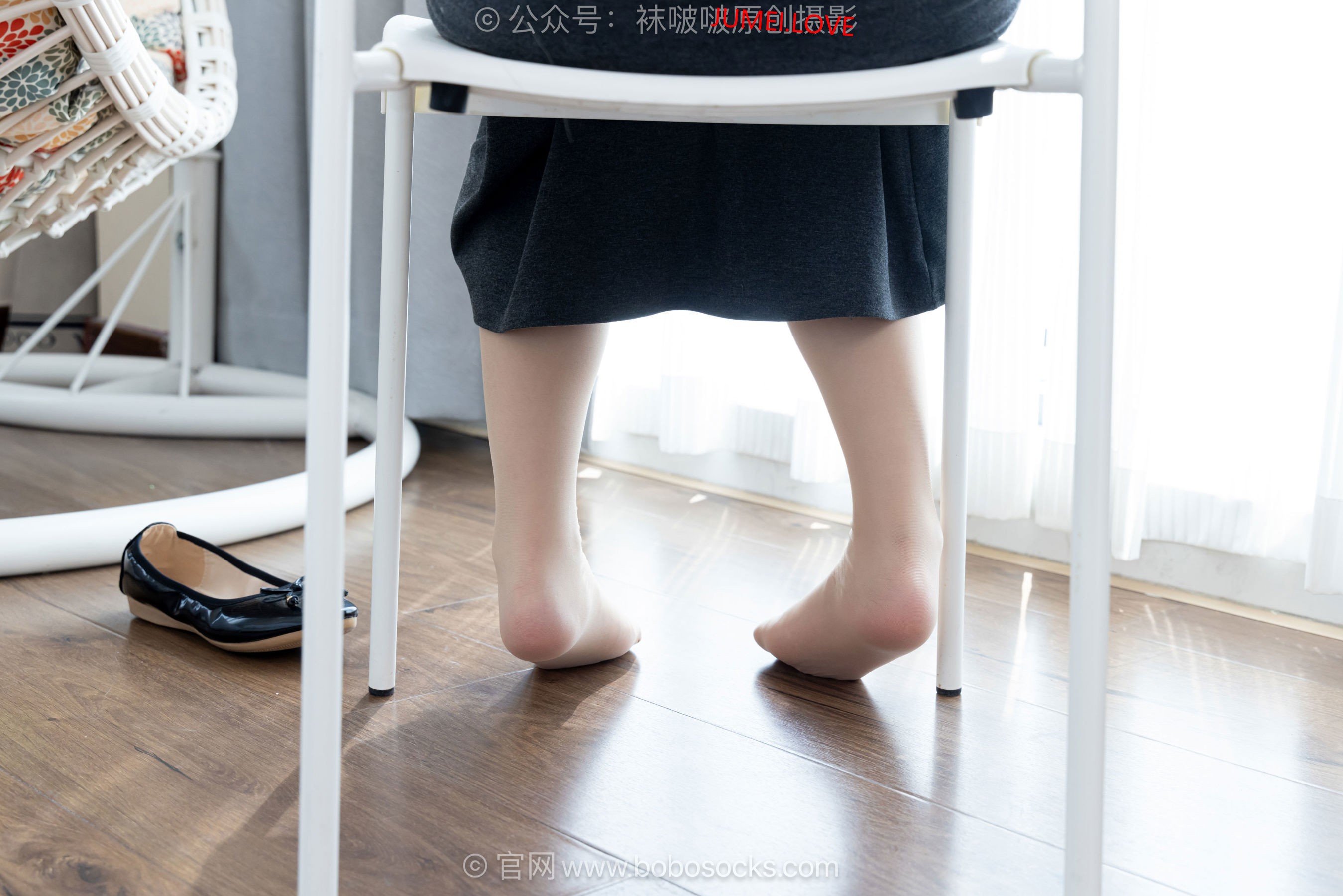 BoBoSocks袜啵啵 No.707 甜甜圈 - 平底鞋、薄肉丝 第43张