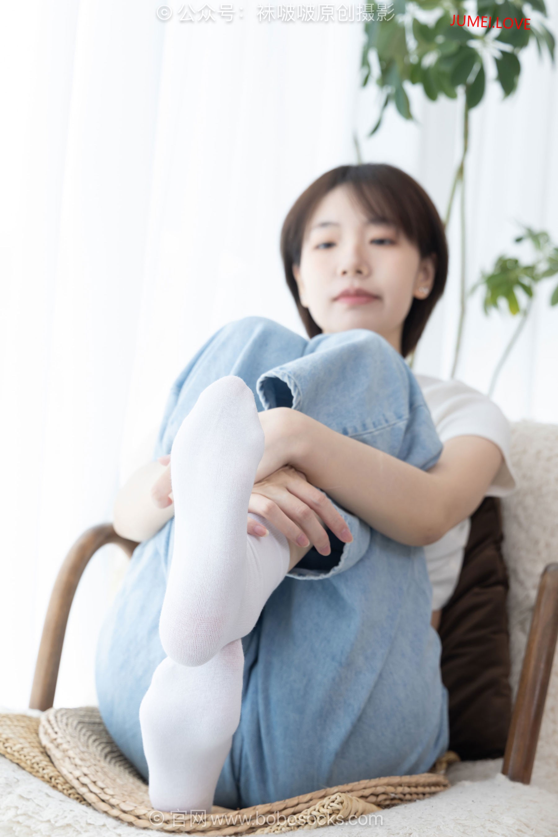 BoBoSocks袜啵啵 No.708 小甜豆 - 板鞋、纯白棉袜、裸足 第119张