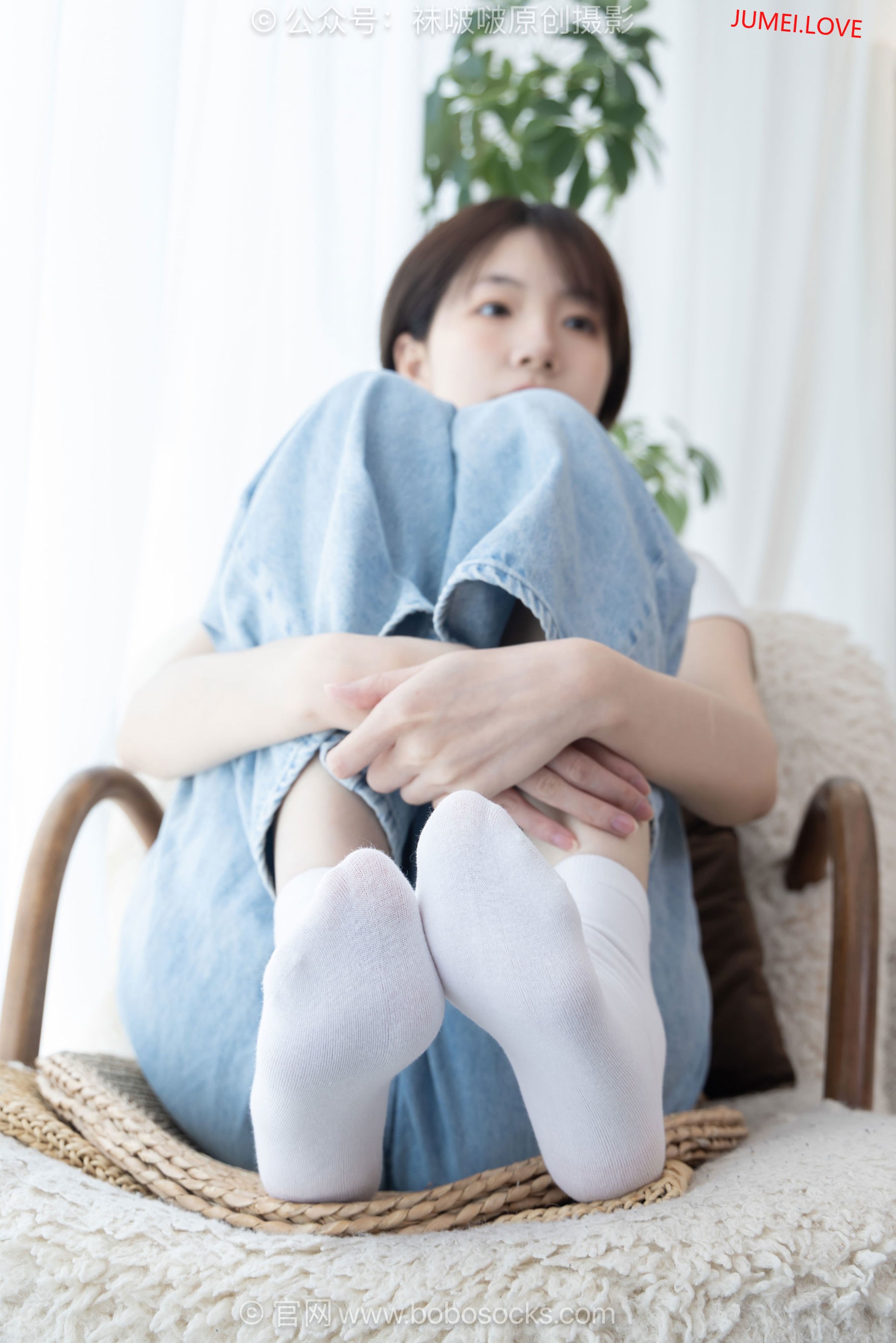 BoBoSocks袜啵啵 No.708 小甜豆 - 板鞋、纯白棉袜、裸足 第121张