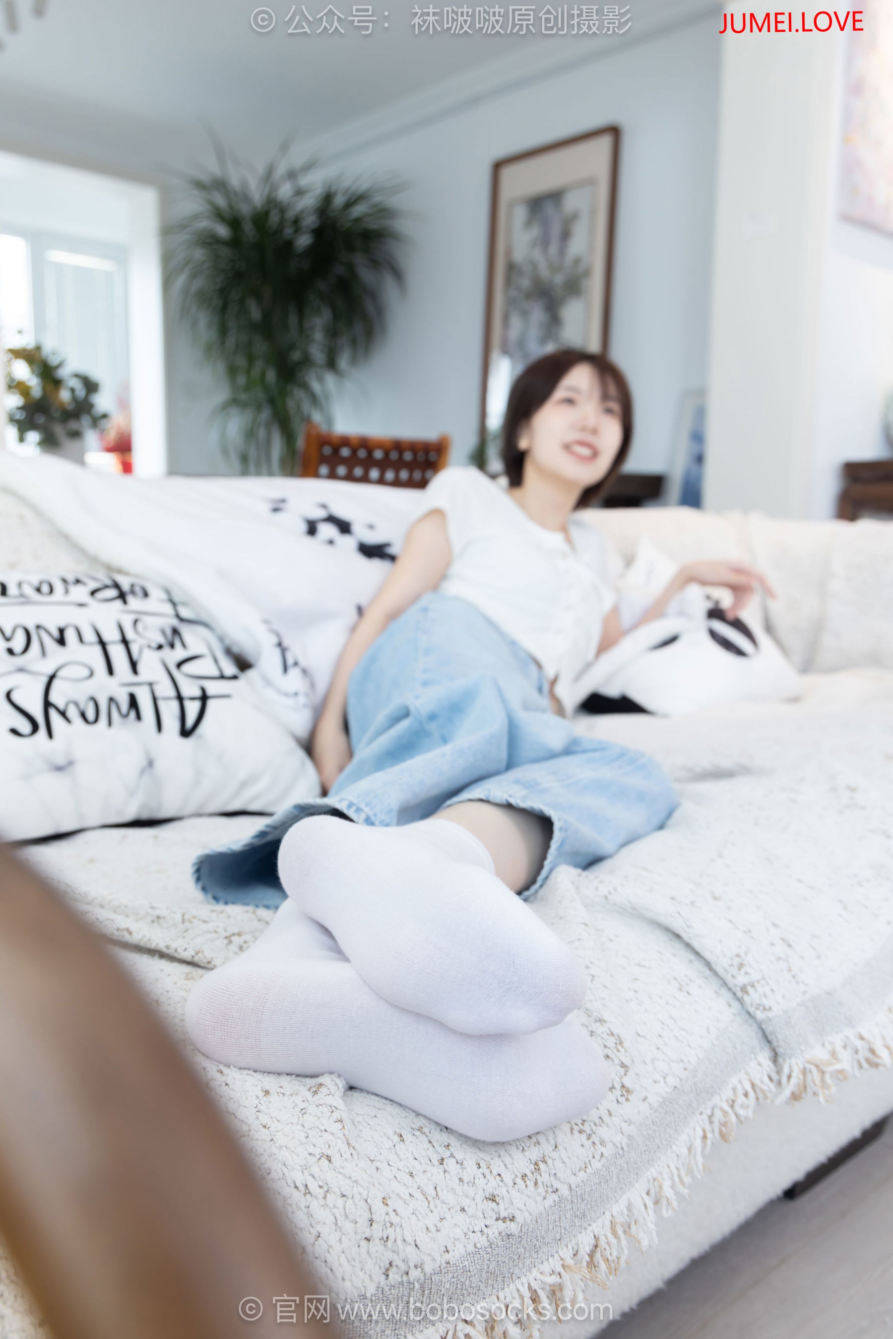 BoBoSocks袜啵啵 No.708 小甜豆 - 板鞋、纯白棉袜、裸足 第137张