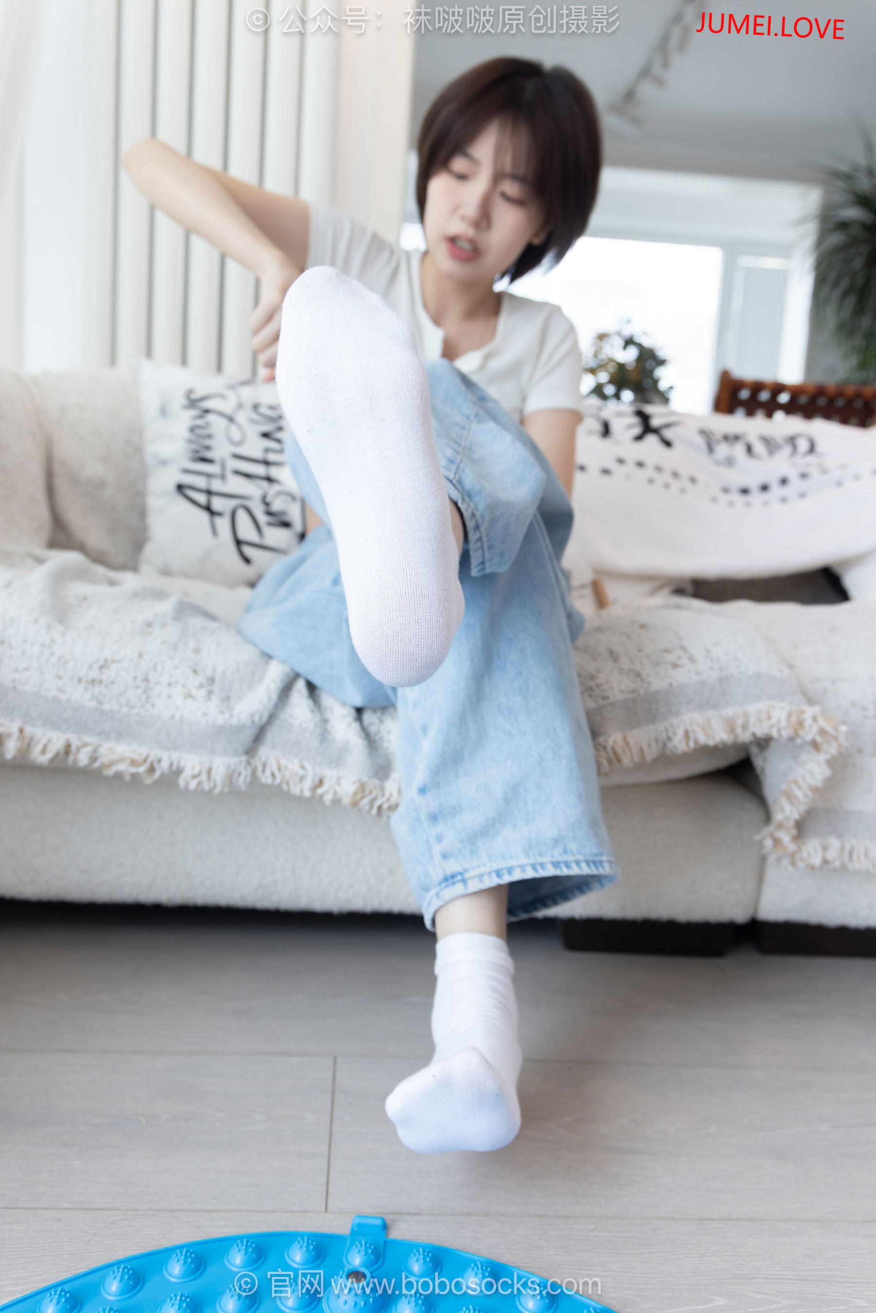 BoBoSocks袜啵啵 No.708 小甜豆 - 板鞋、纯白棉袜、裸足 第76张