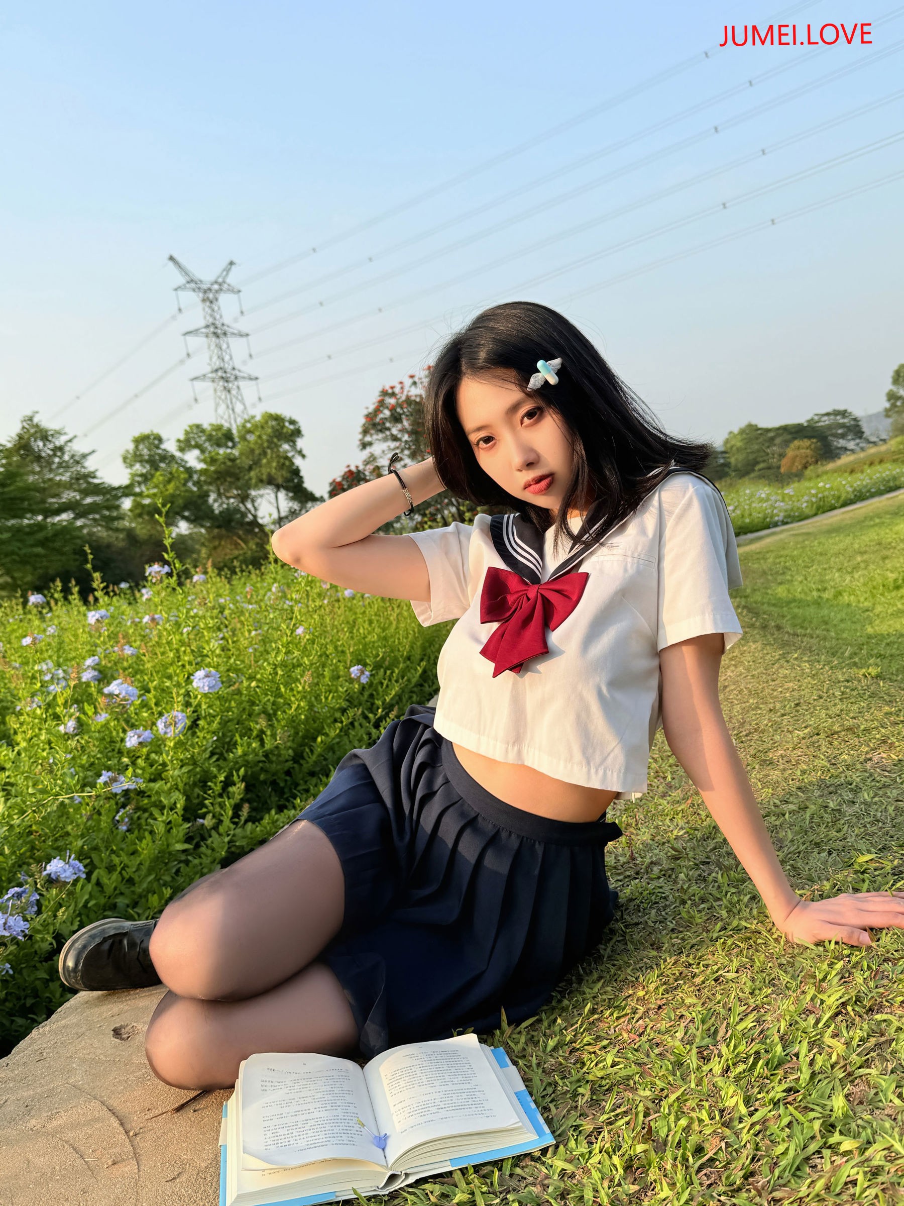 七只红豆 - 蓝花JK 第2张