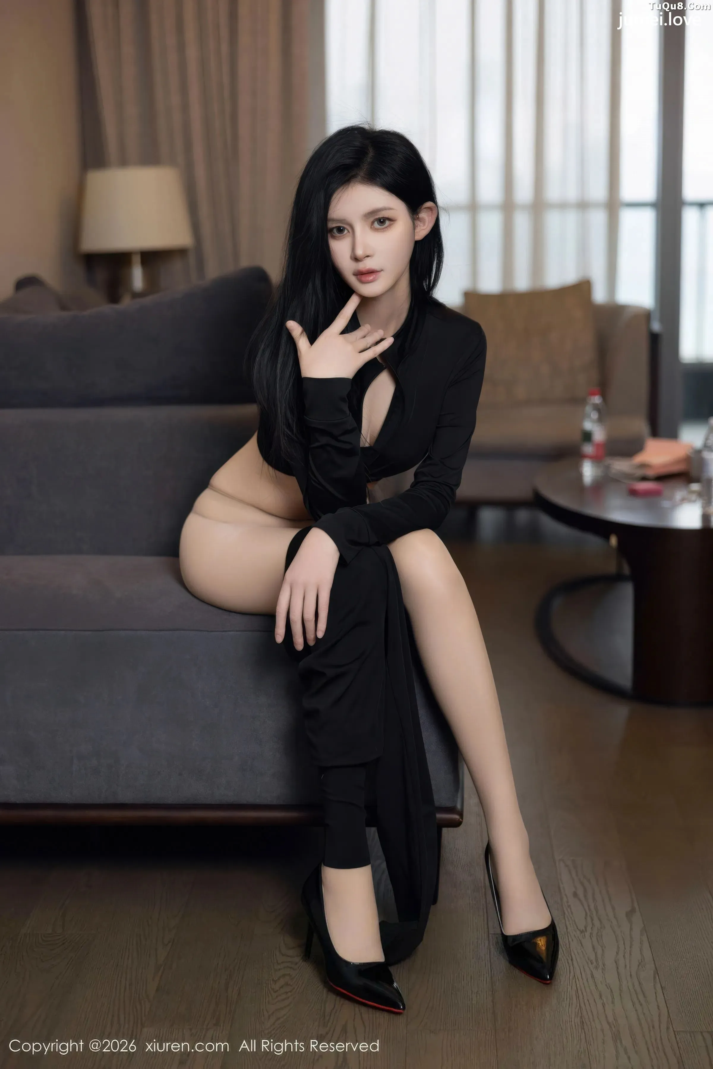 沈如斯性感黑色情趣服饰配超薄肉丝秀曼妙身材绝美写真85P 第29张
