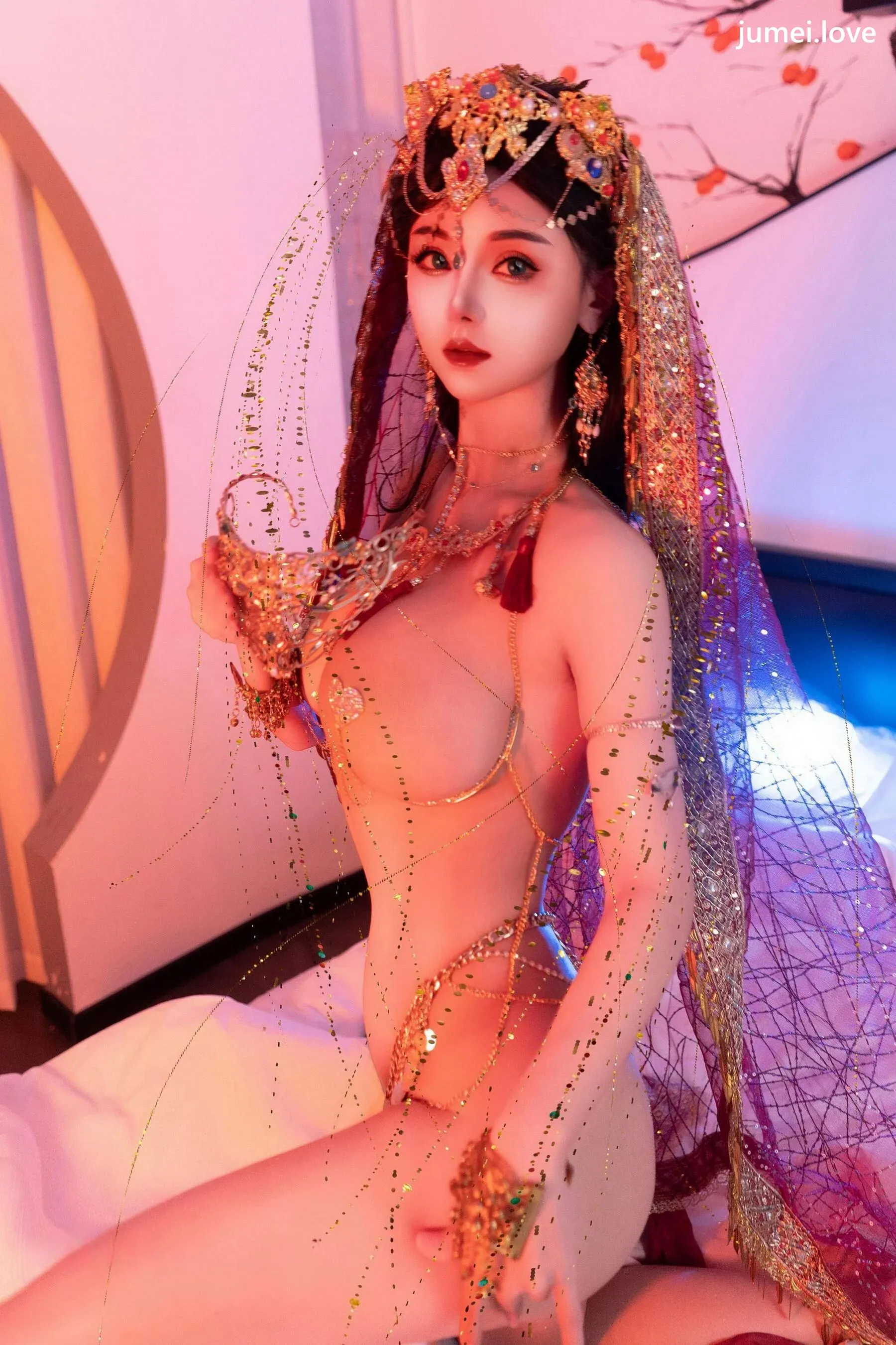 不吃冰淇淋 诱人私拍福利 芭比娃娃敦煌飞天87P 第33张