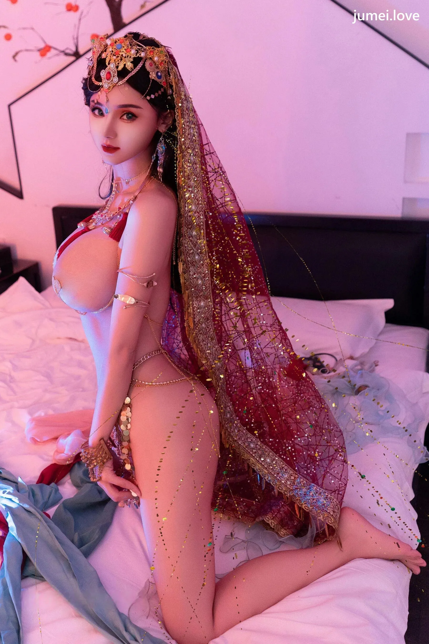 不吃冰淇淋 诱人私拍福利 芭比娃娃敦煌飞天87P 第73张