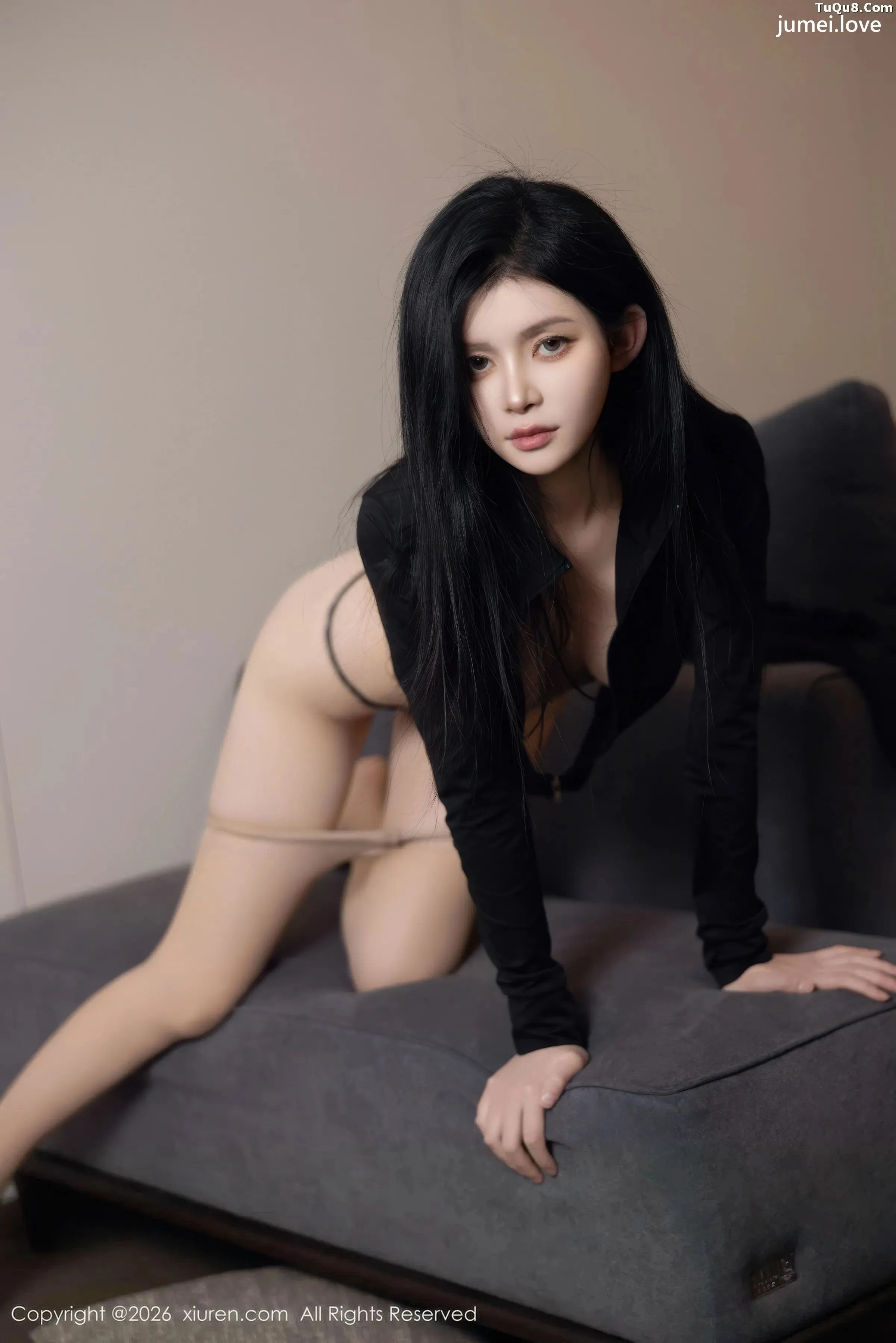 沈如斯性感黑色情趣服饰配超薄肉丝秀曼妙身材绝美写真85P 第67张