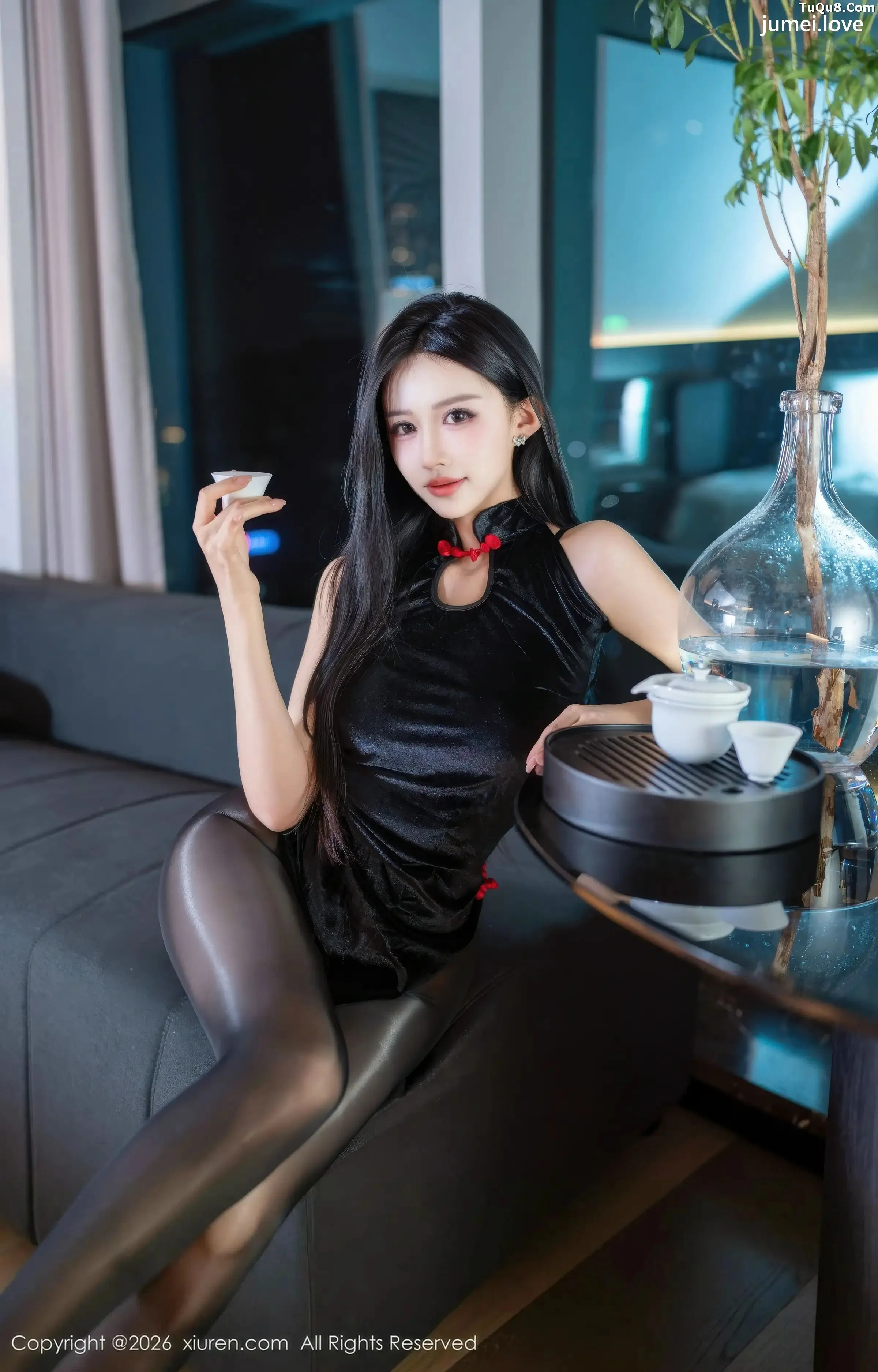 shelly诗莉性感黑色情趣内衣配超薄黑丝秀曼妙身姿绝美写真75P 第17张