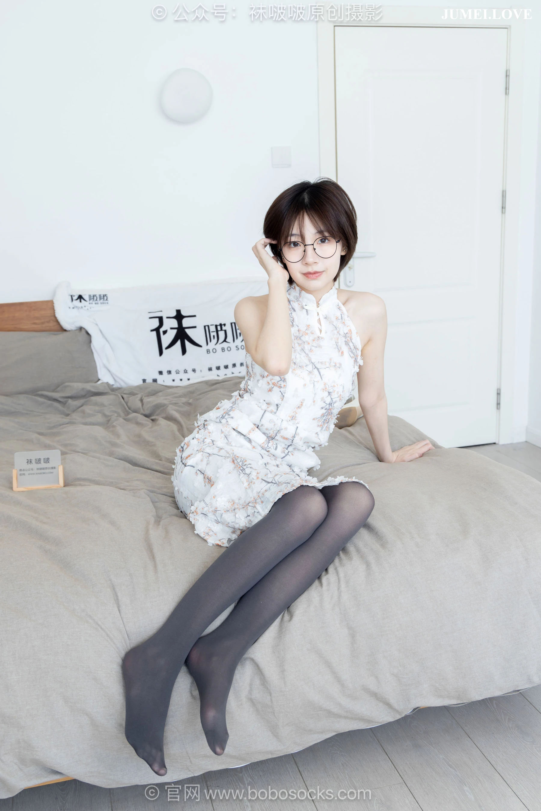 BoBoSocks袜啵啵 No.714 小甜豆 - 高跟鞋、薄肉丝、厚灰丝、旗袍 第50张