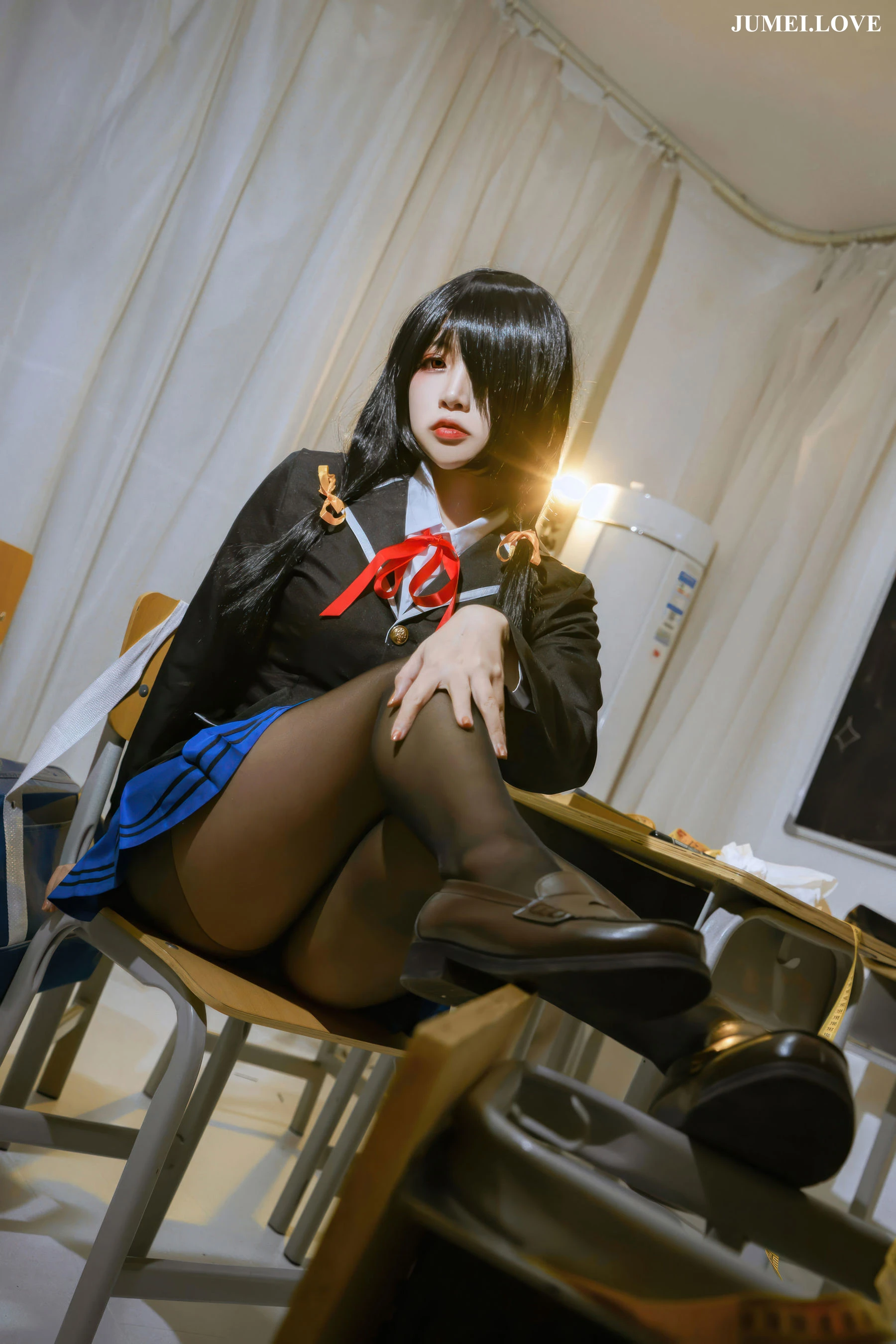 人气Coser二佐Nisa - 时崎狂三 制服 第10张