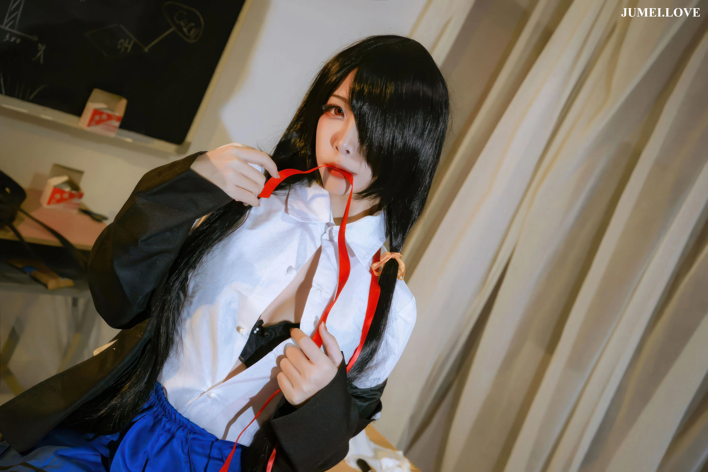 人气Coser二佐Nisa - 时崎狂三 制服 第16张