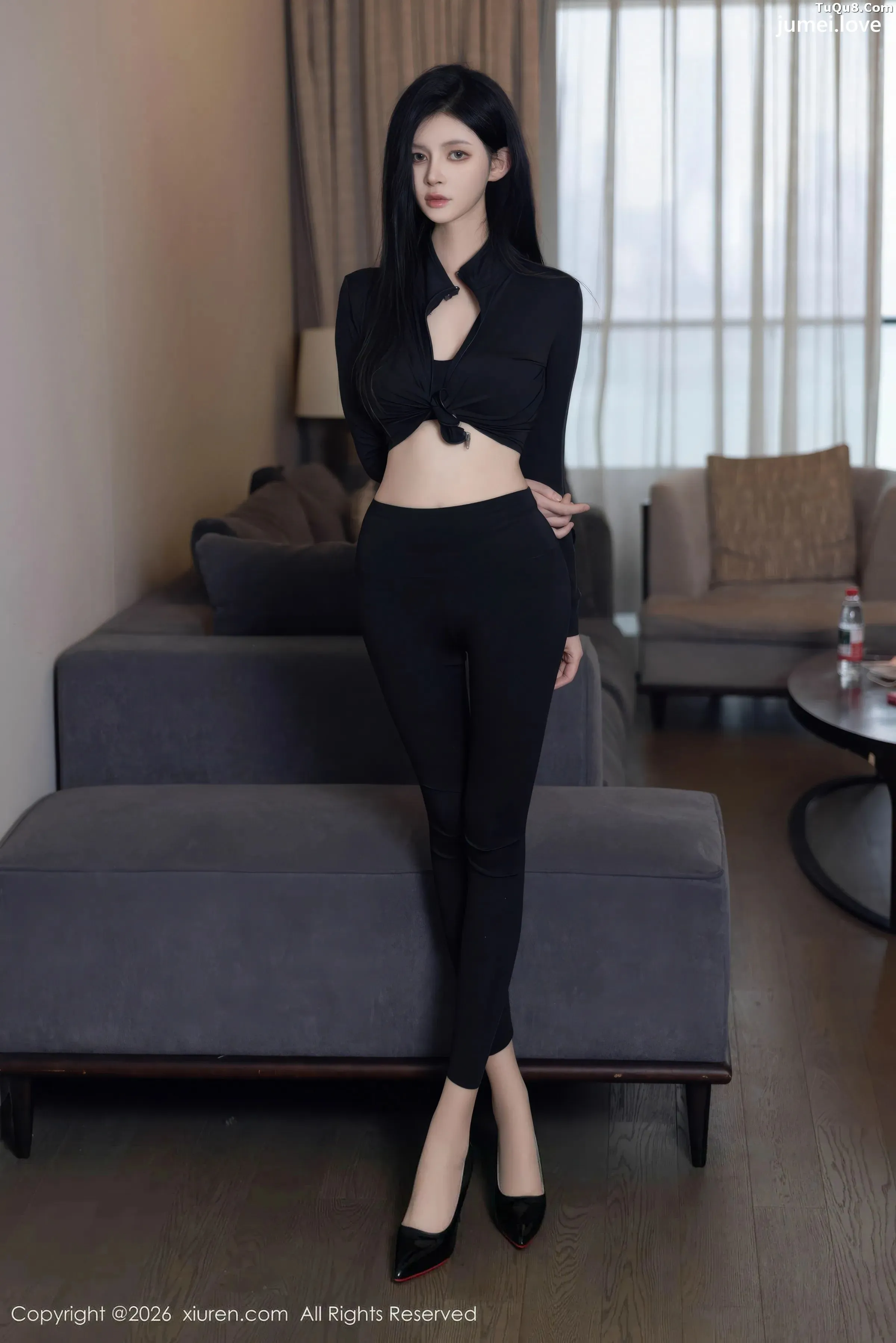 沈如斯性感黑色情趣服饰配超薄肉丝秀曼妙身材绝美写真85P 第13张