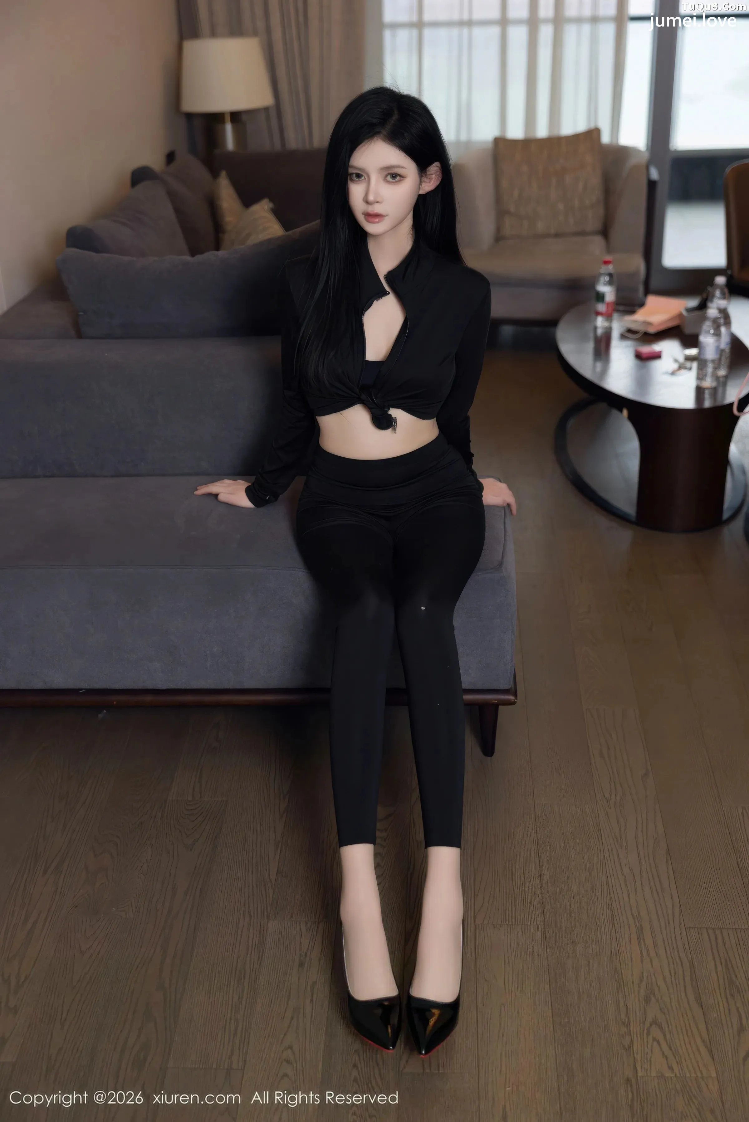 沈如斯性感黑色情趣服饰配超薄肉丝秀曼妙身材绝美写真85P 第14张