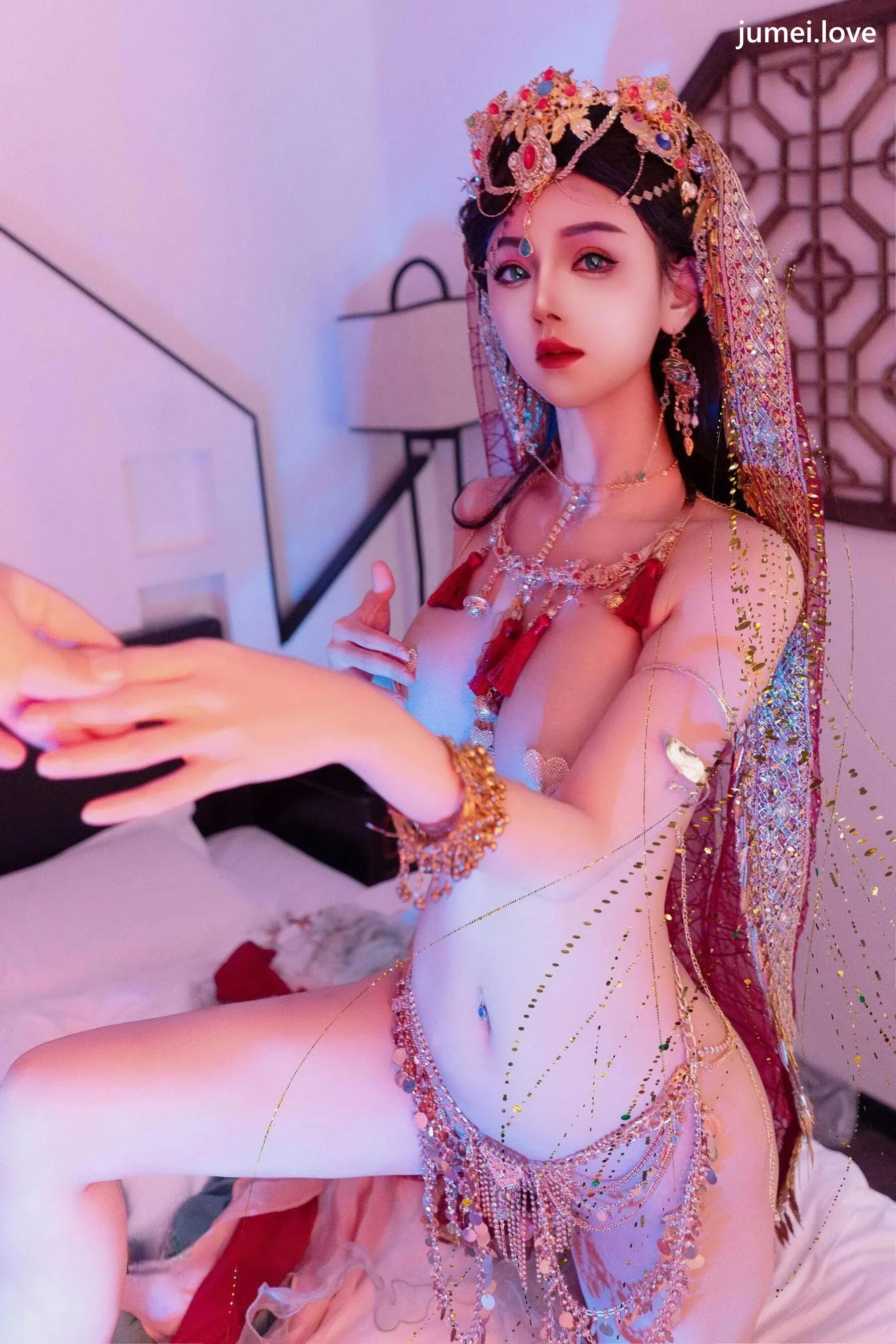 不吃冰淇淋 诱人私拍福利 芭比娃娃敦煌飞天87P 第69张
