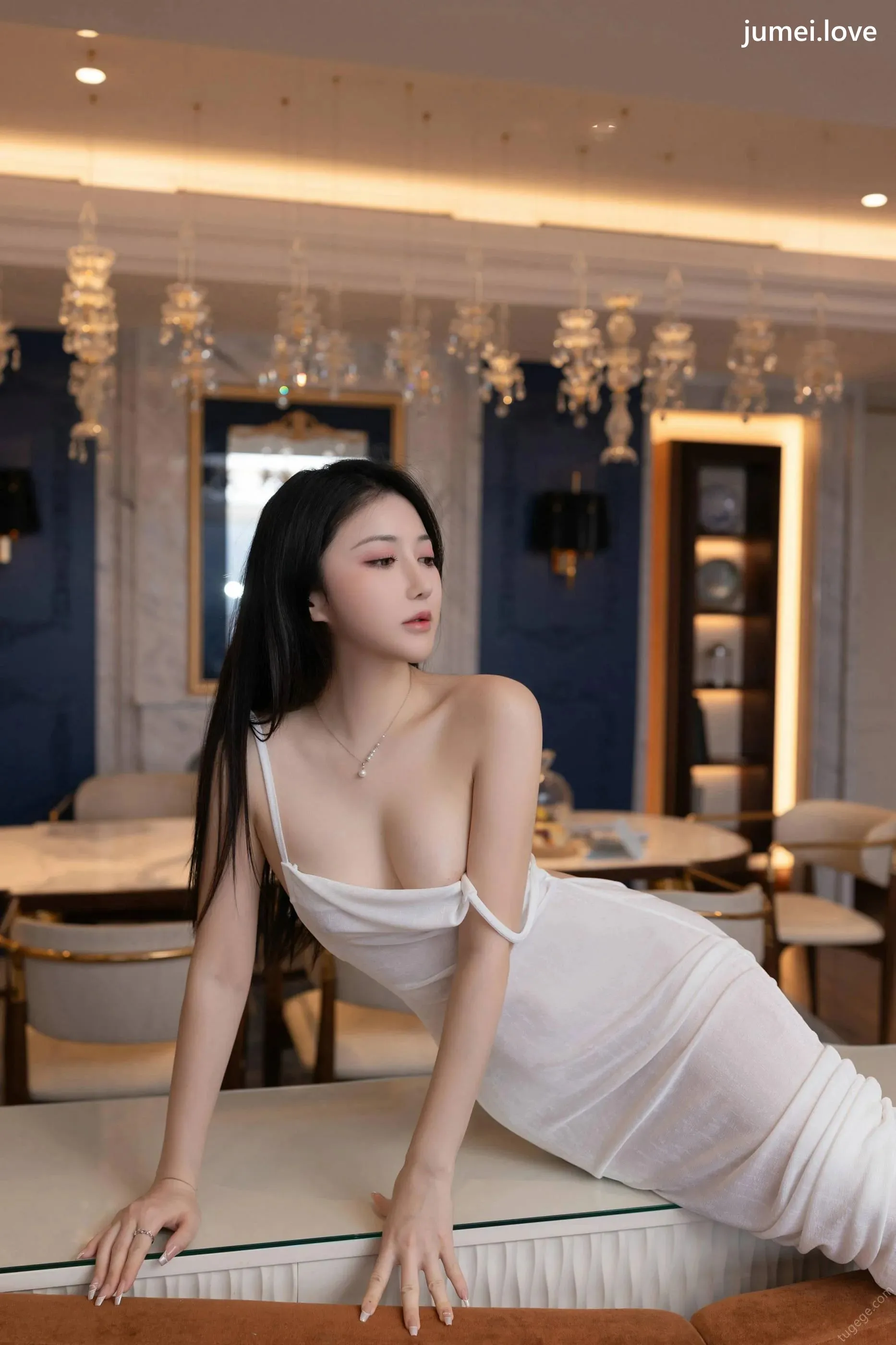 鱼子酱Fish 诱人私拍福利 透明白纱116P 第27张