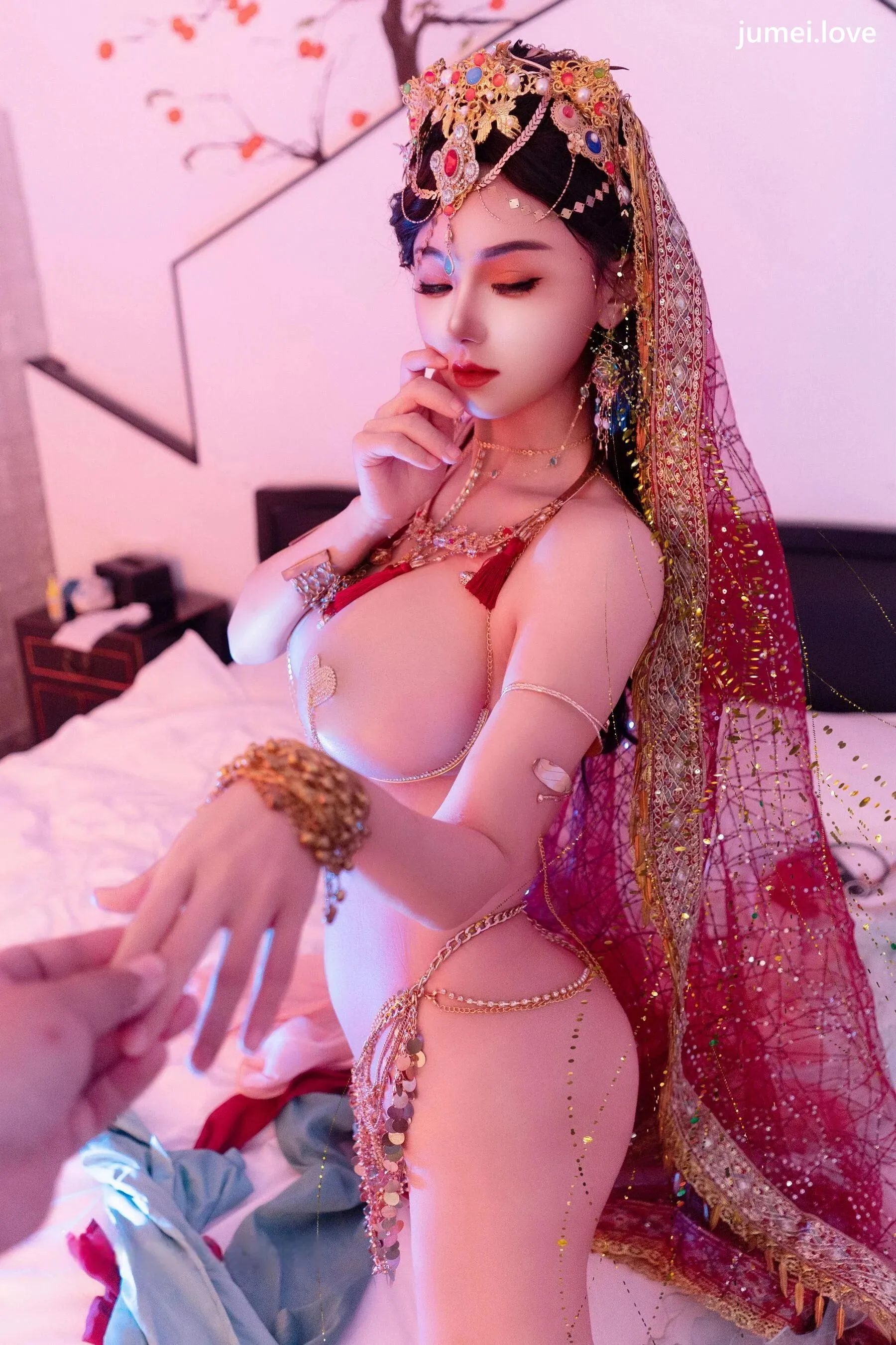 不吃冰淇淋 诱人私拍福利 芭比娃娃敦煌飞天87P 第79张
