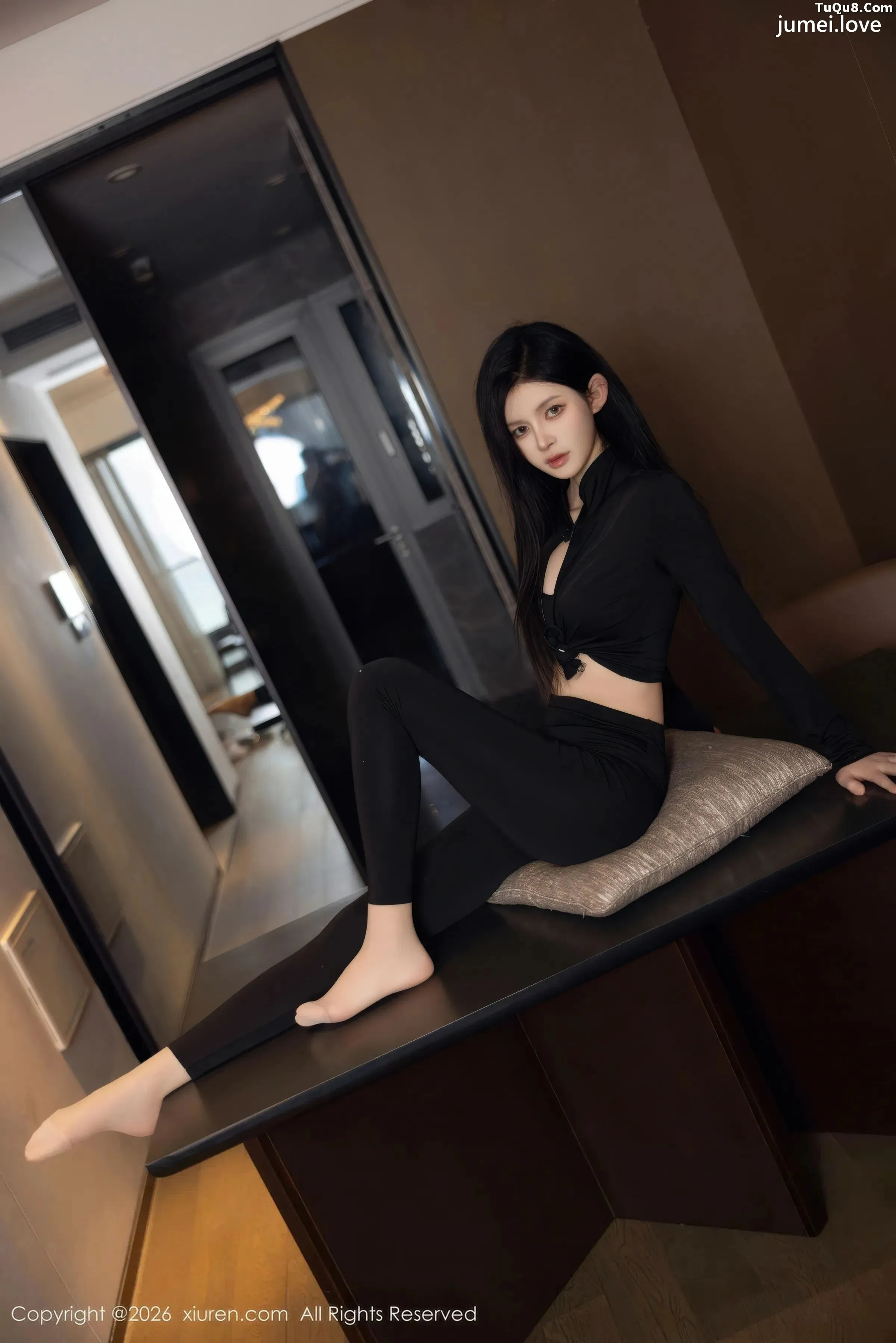 沈如斯性感黑色情趣服饰配超薄肉丝秀曼妙身材绝美写真85P 第3张