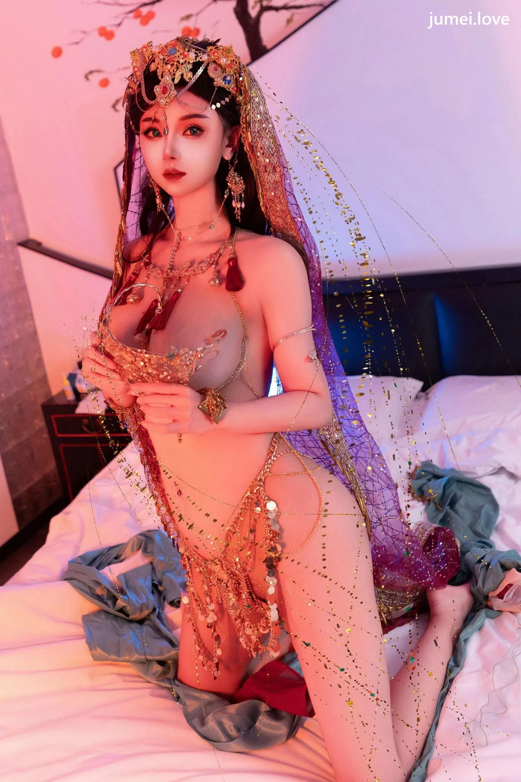不吃冰淇淋 诱人私拍福利 芭比娃娃敦煌飞天87P 第29张