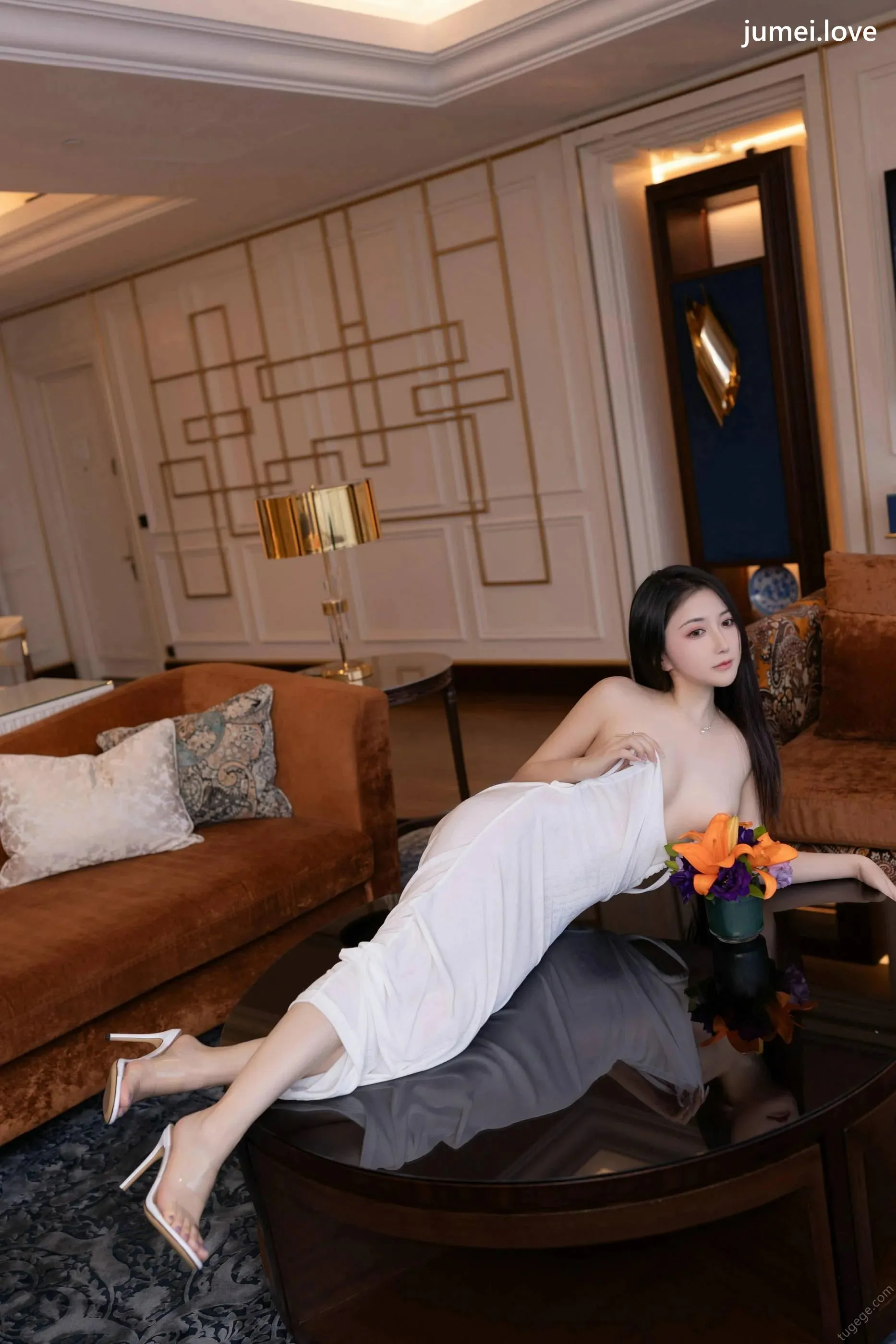 鱼子酱Fish 诱人私拍福利 透明白纱116P 第53张