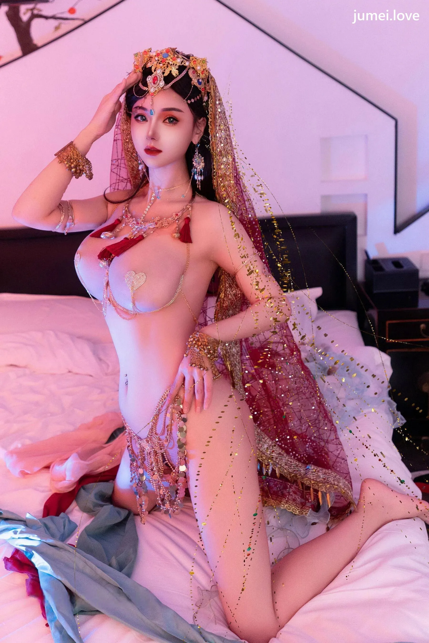 不吃冰淇淋 诱人私拍福利 芭比娃娃敦煌飞天87P 第74张