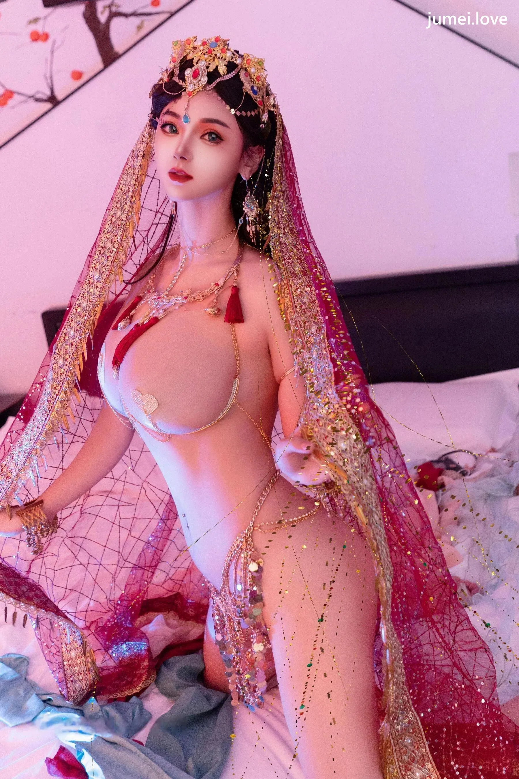 不吃冰淇淋 诱人私拍福利 芭比娃娃敦煌飞天87P 第84张