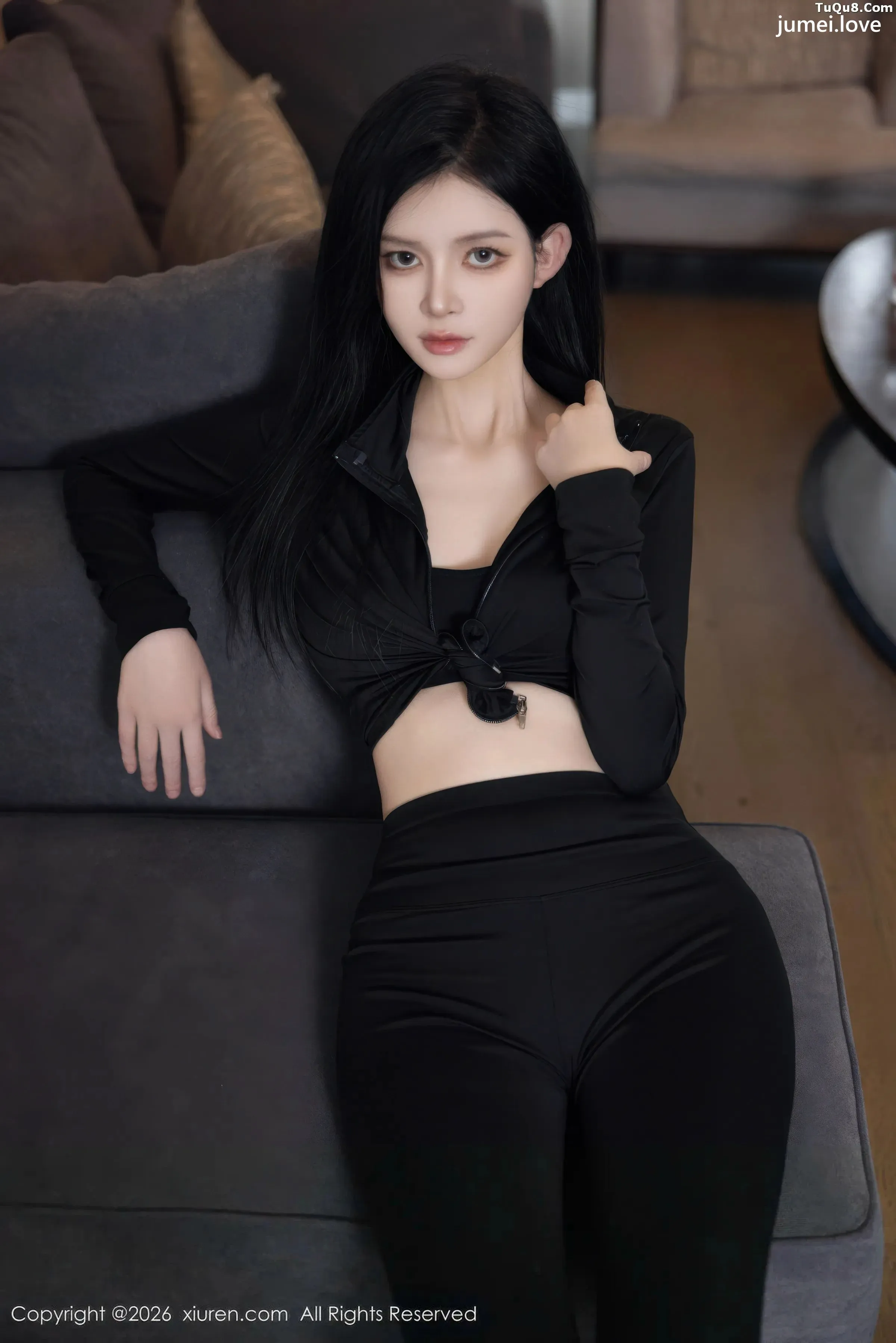 沈如斯性感黑色情趣服饰配超薄肉丝秀曼妙身材绝美写真85P 第15张