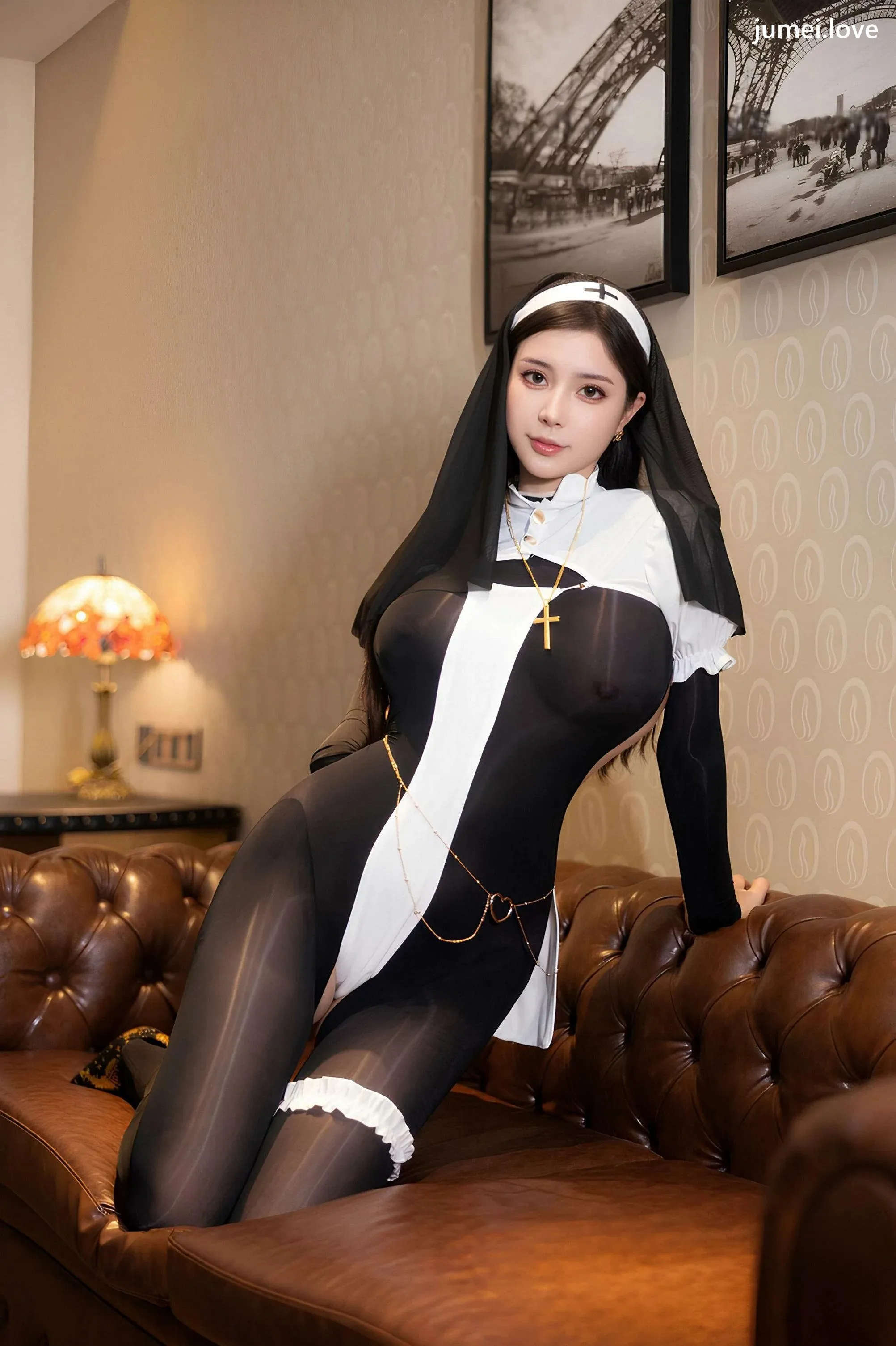 小蛮妖Yummy 诱人私拍福利 修女肛塞79P 第11张