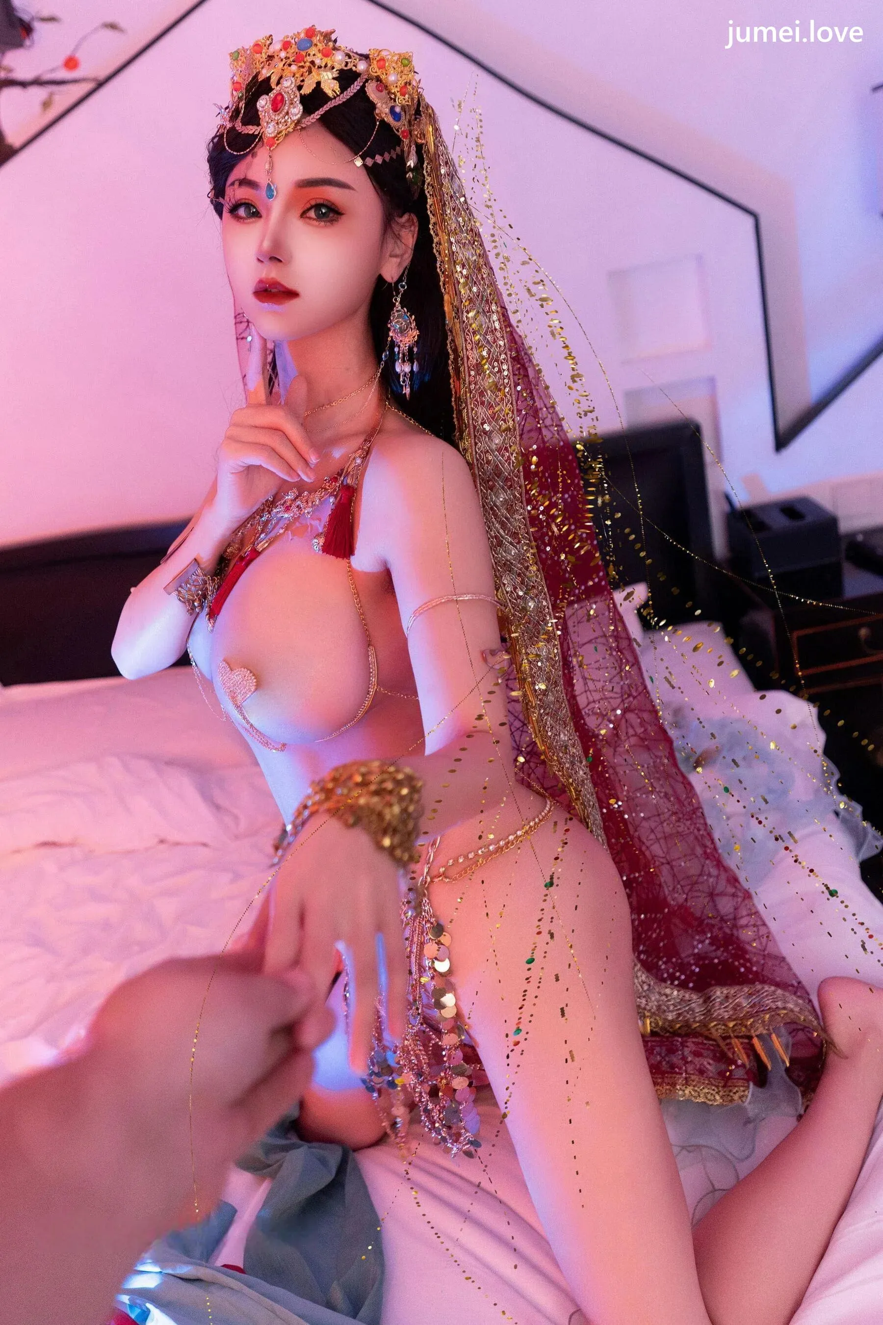 不吃冰淇淋 诱人私拍福利 芭比娃娃敦煌飞天87P 第81张