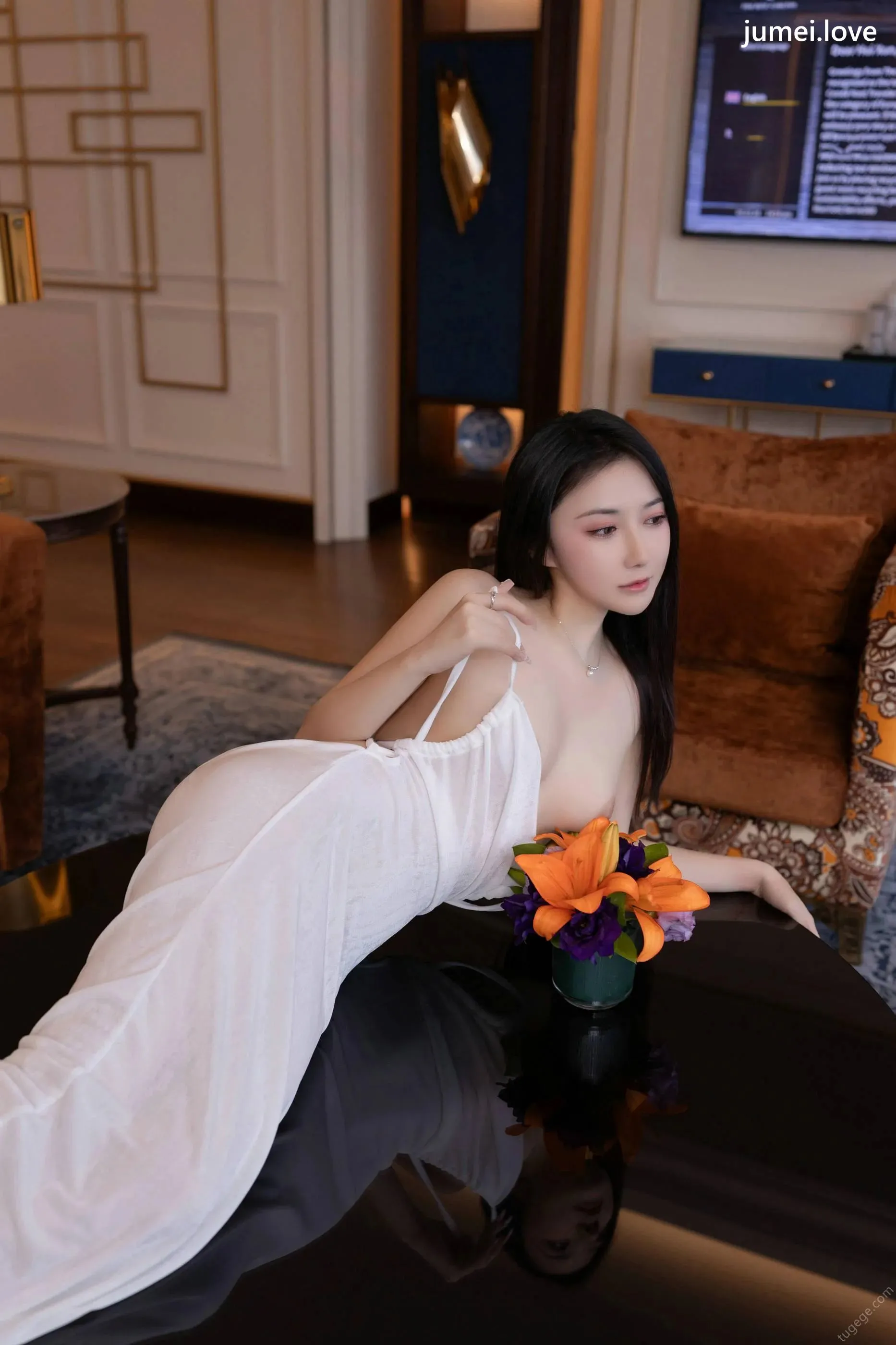 鱼子酱Fish 诱人私拍福利 透明白纱116P 第52张