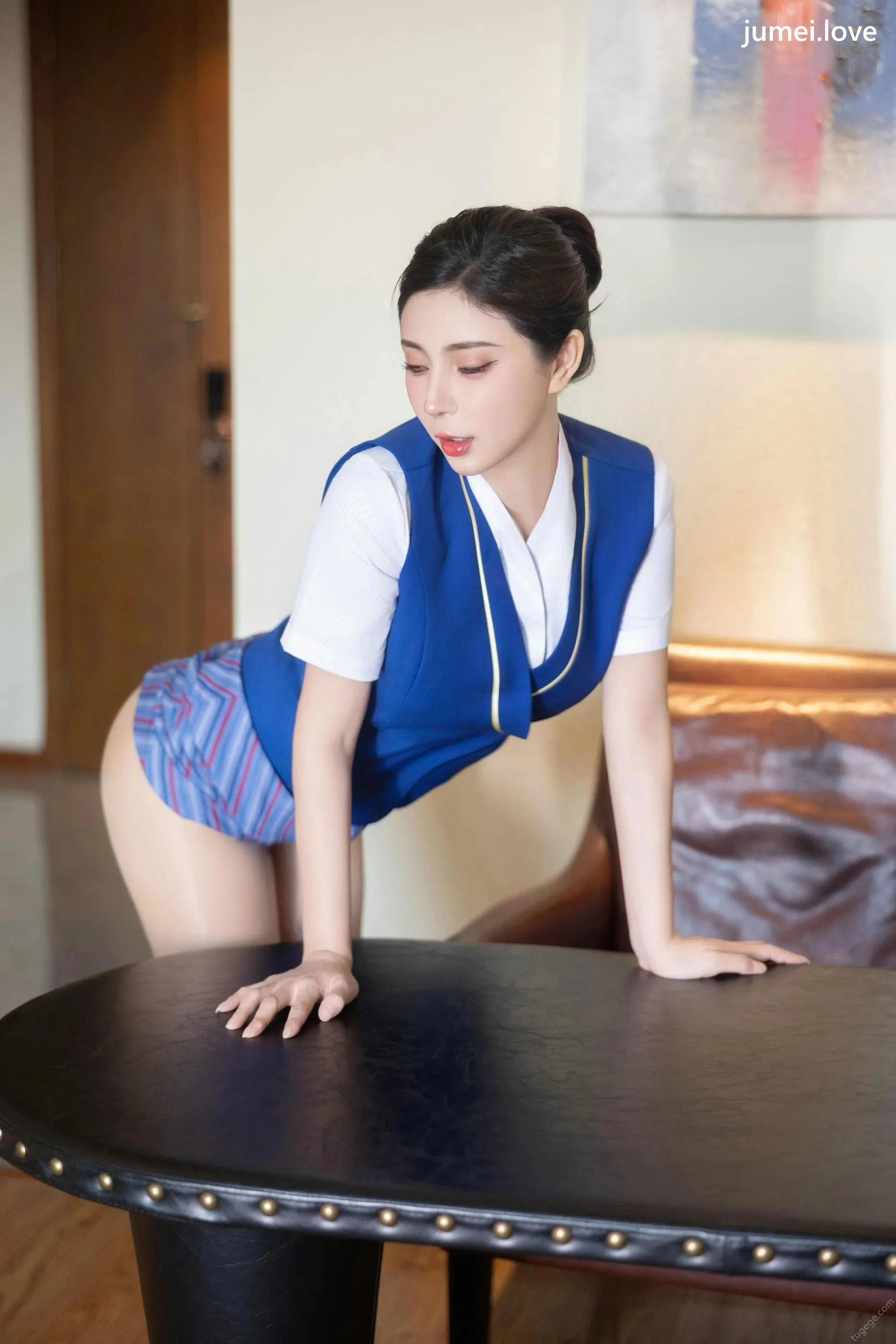 小蛮妖 诱人私拍福利 空姐制服75P 第14张