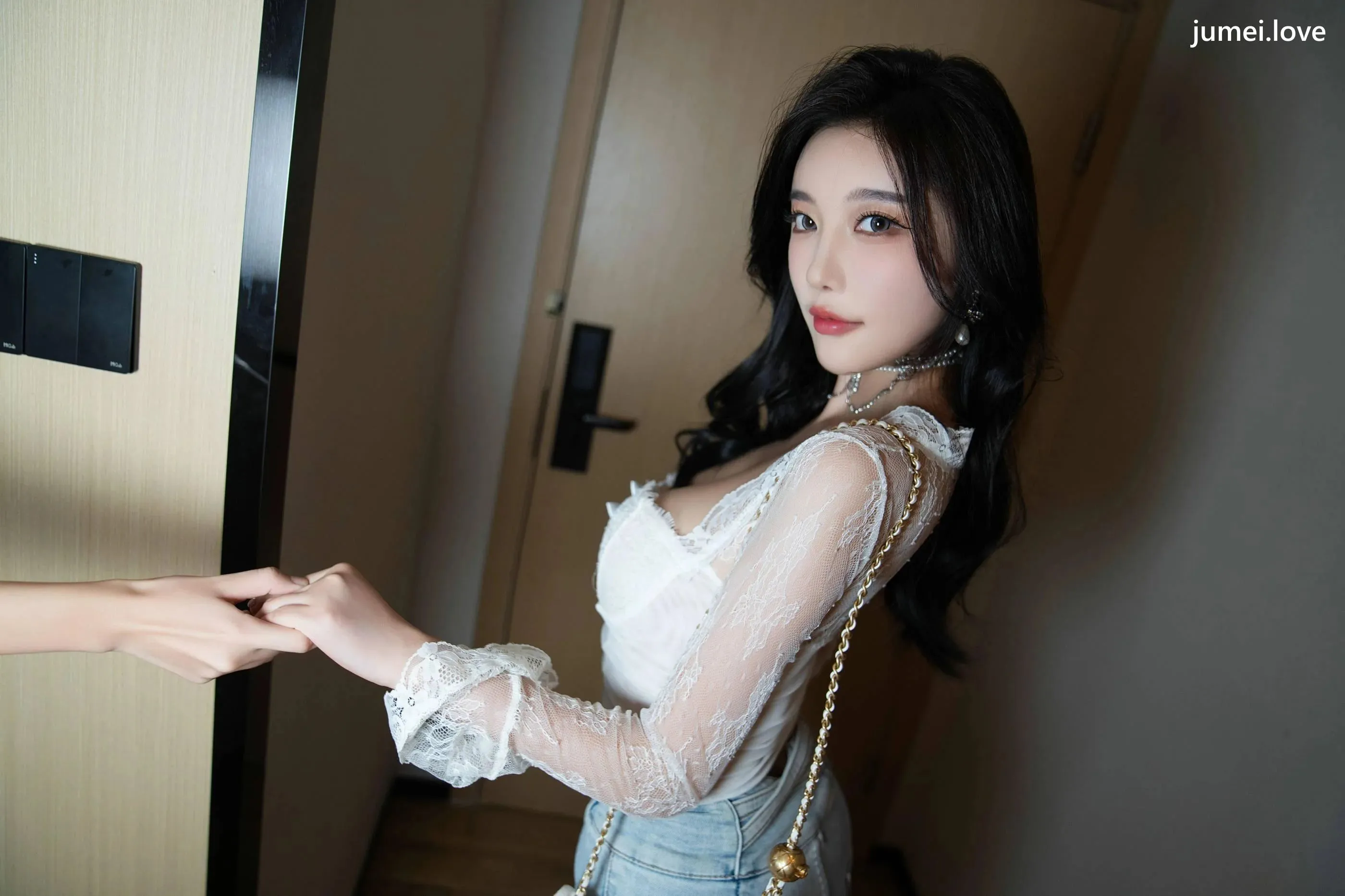 杨晨晨 诱人私拍福利 简约牛仔裤81P 第38张