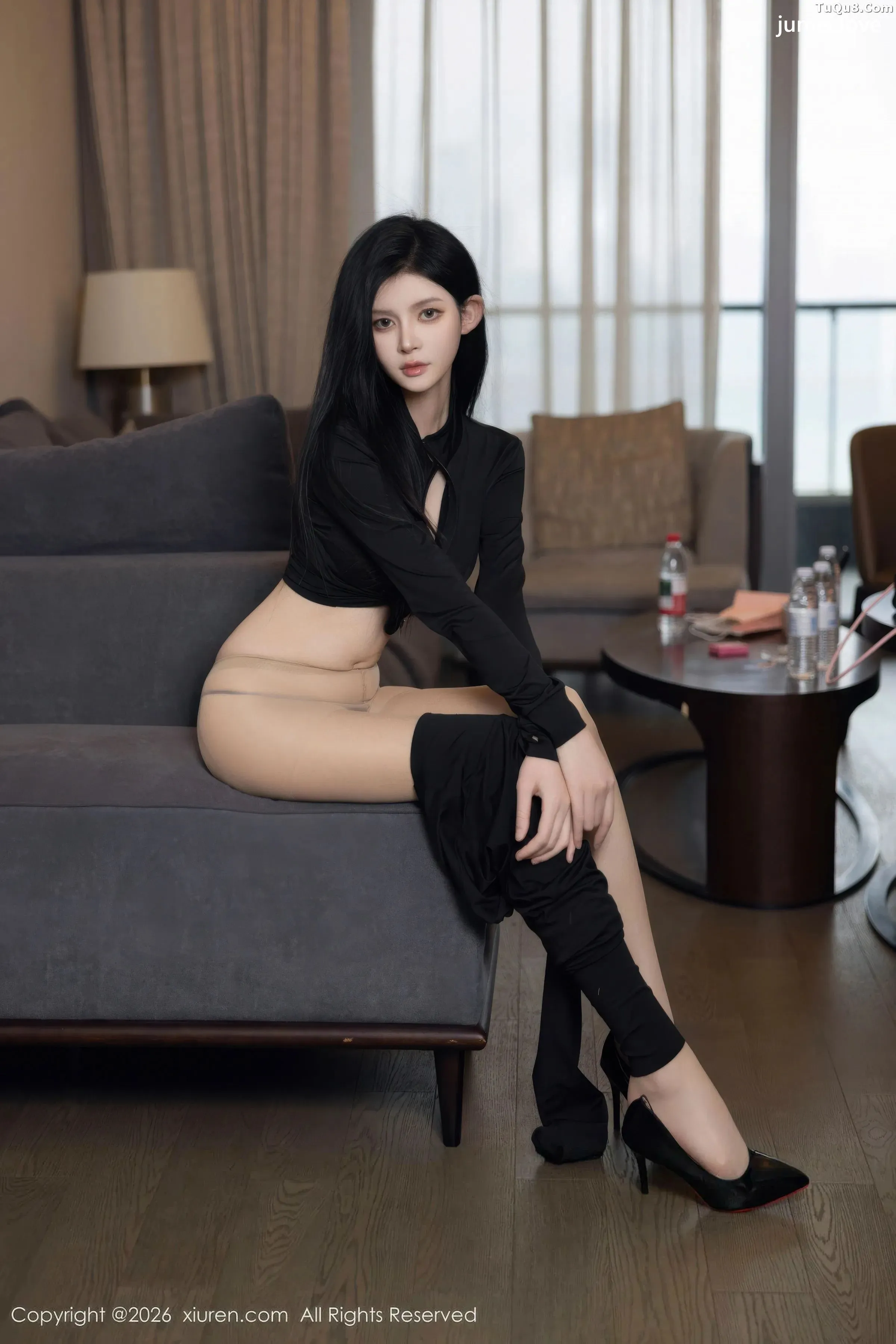 沈如斯性感黑色情趣服饰配超薄肉丝秀曼妙身材绝美写真85P 第30张