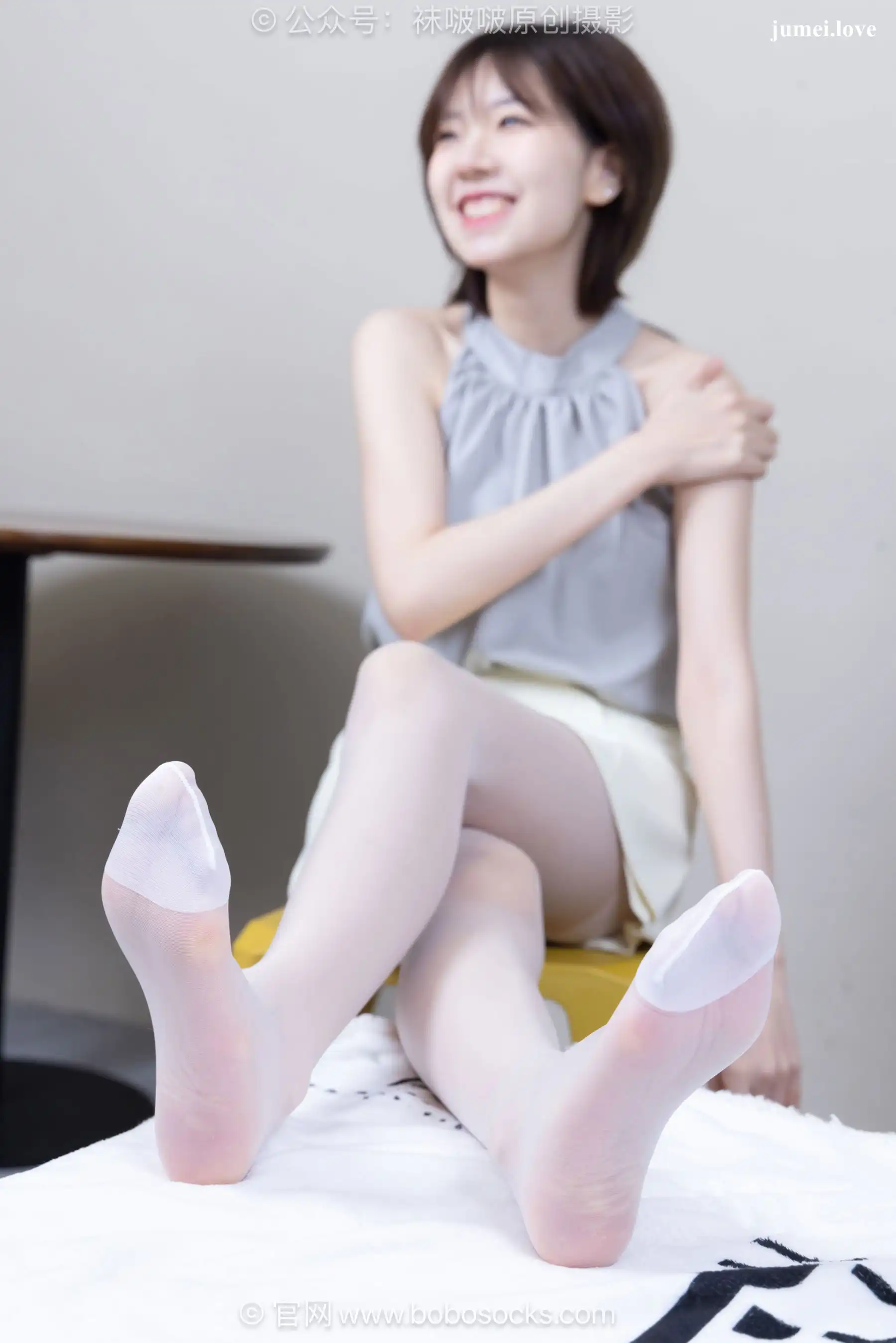 BoBoSocks袜啵啵 No.717 小甜豆 - 高跟鞋、薄白丝 第137张