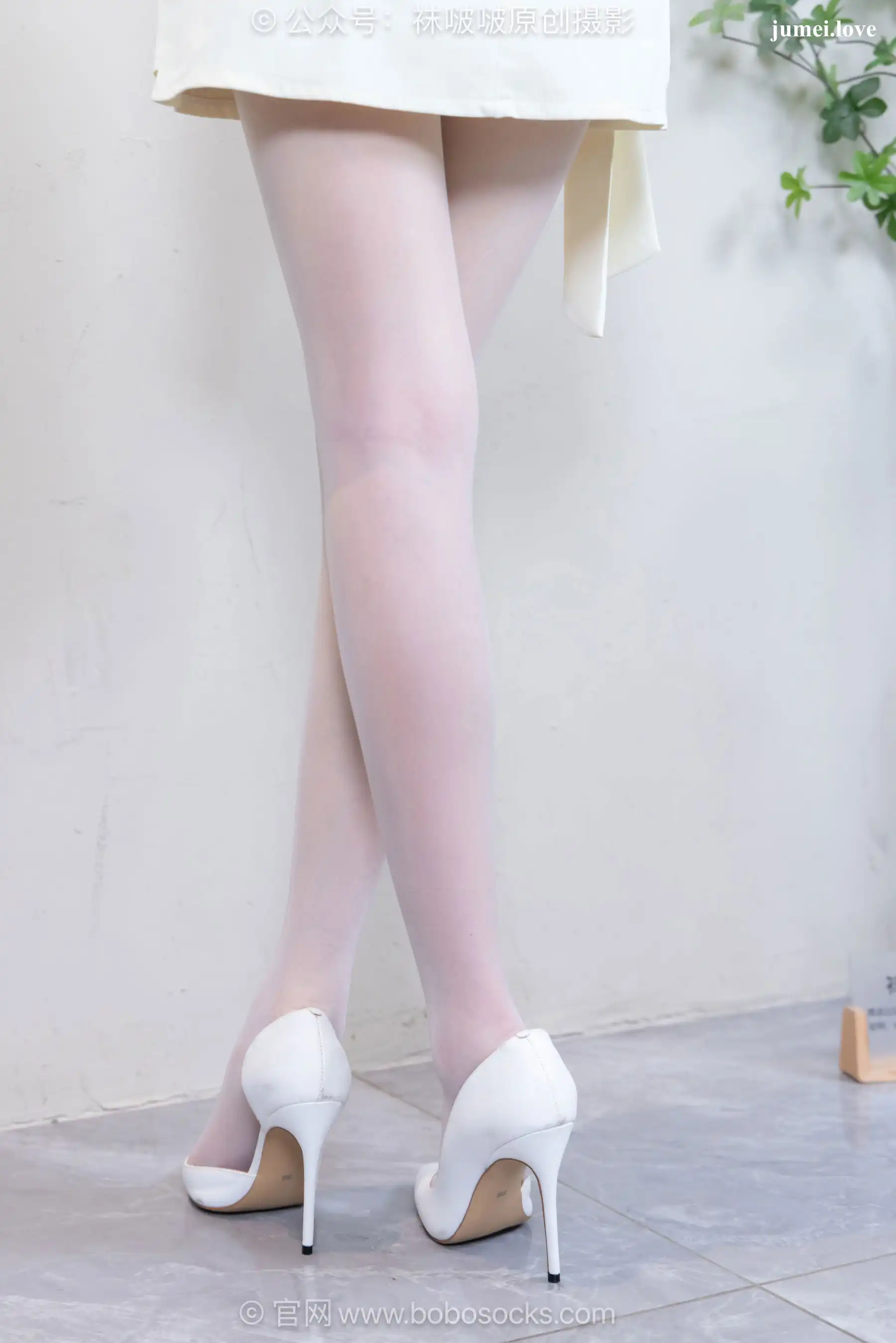 BoBoSocks袜啵啵 No.717 小甜豆 - 高跟鞋、薄白丝 第70张