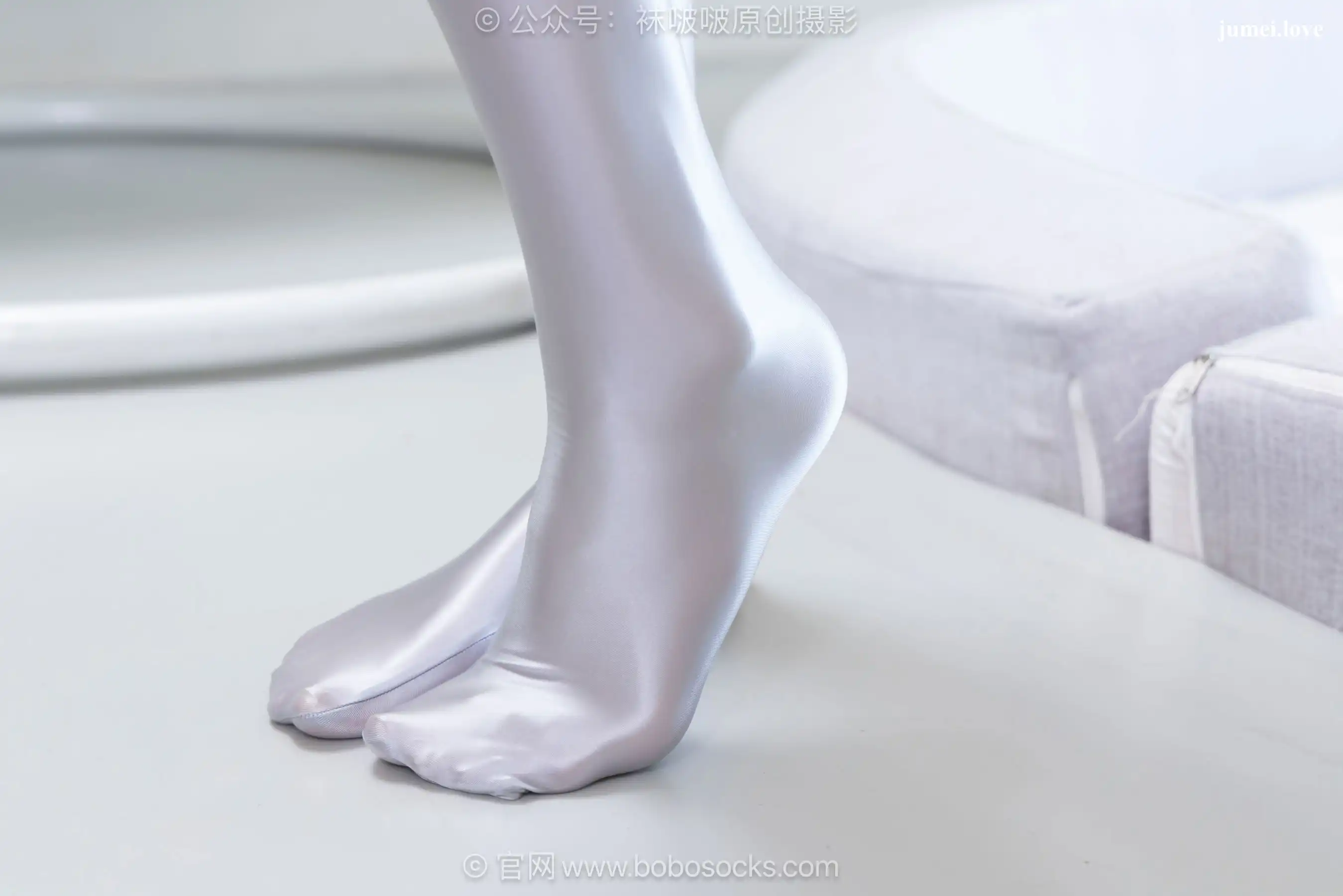 BoBoSocks袜啵啵 No.718 小甜豆 - 高跟凉鞋、银色连体衣 第100张