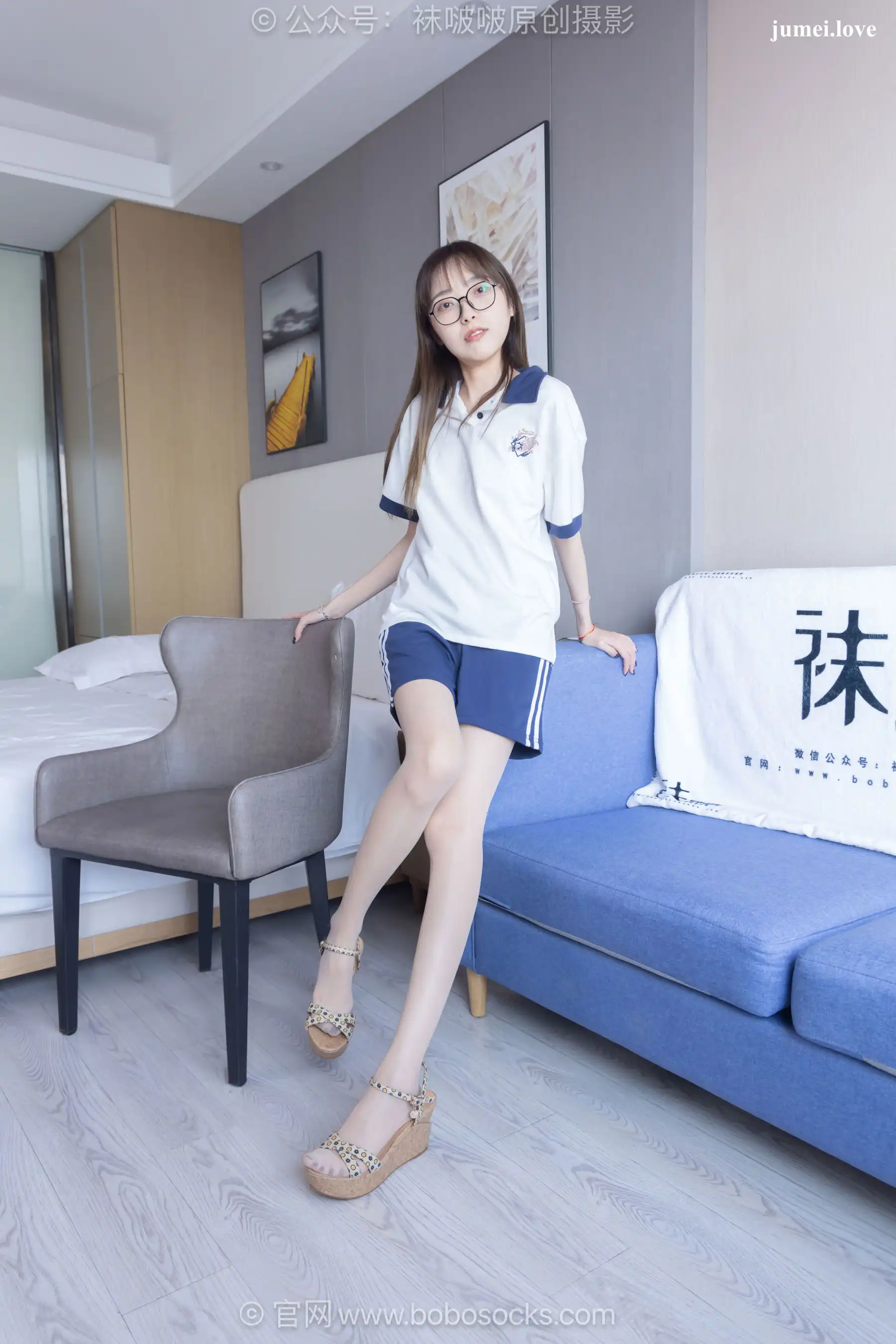 BoBoSocks袜啵啵 No.719 稚予 - 透明高跟鞋、高跟凉鞋、薄肉丝 第100张