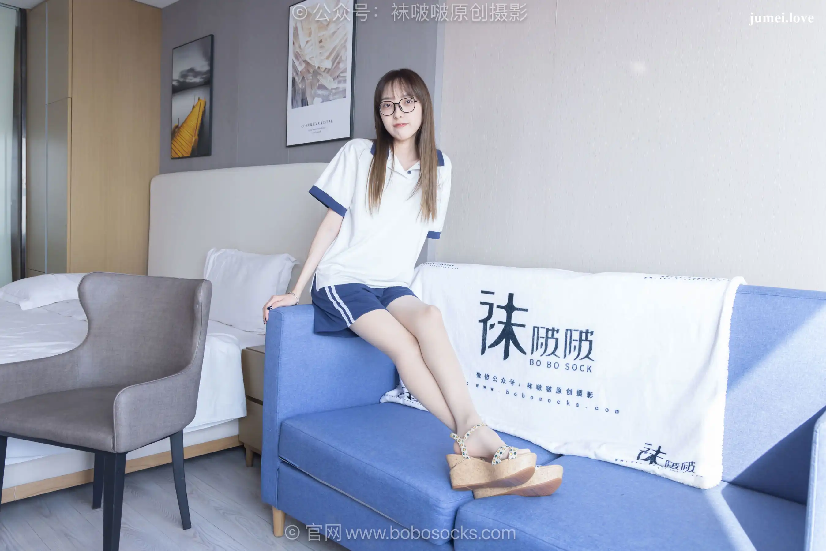 BoBoSocks袜啵啵 No.719 稚予 - 透明高跟鞋、高跟凉鞋、薄肉丝 第103张