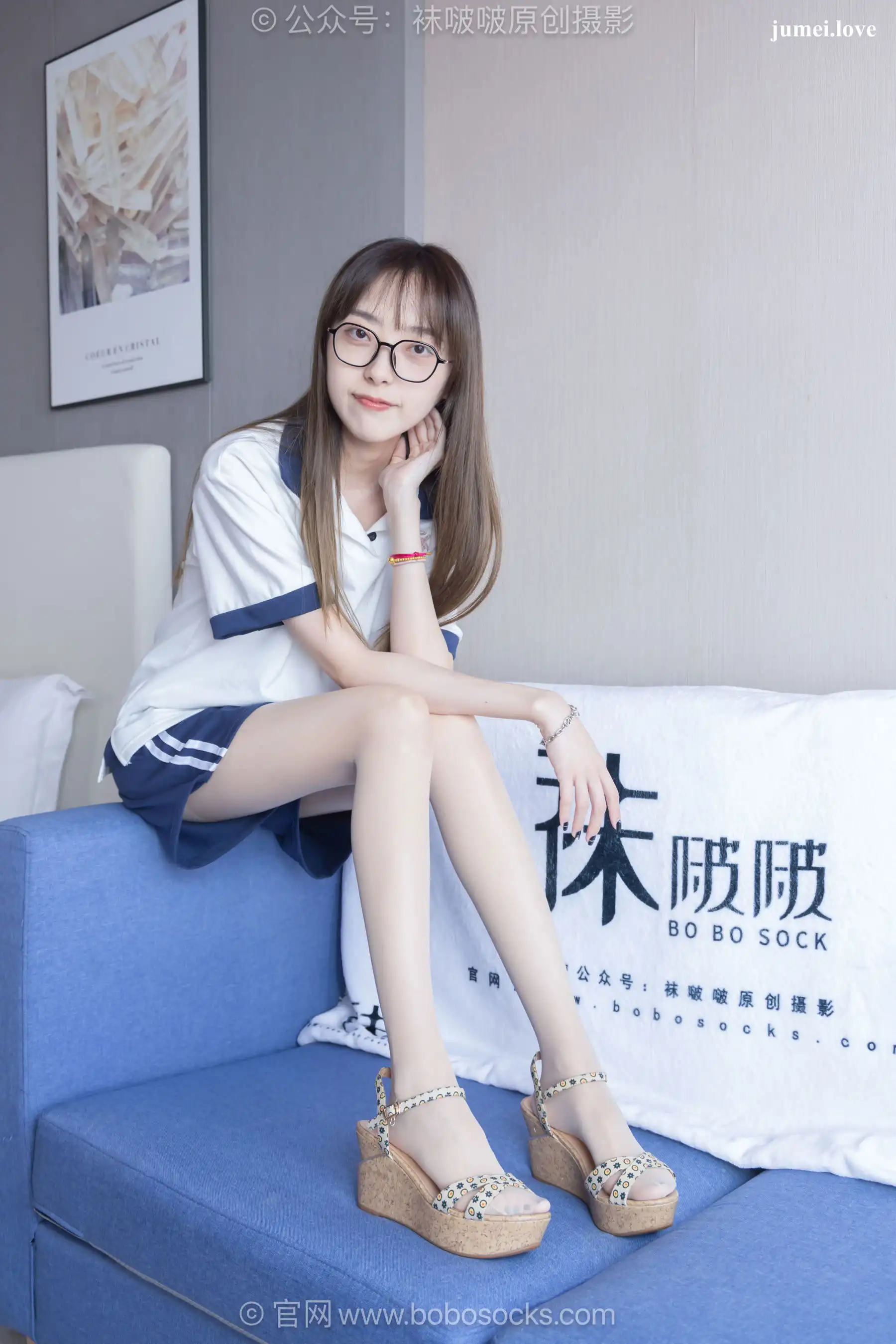BoBoSocks袜啵啵 No.719 稚予 - 透明高跟鞋、高跟凉鞋、薄肉丝 第105张