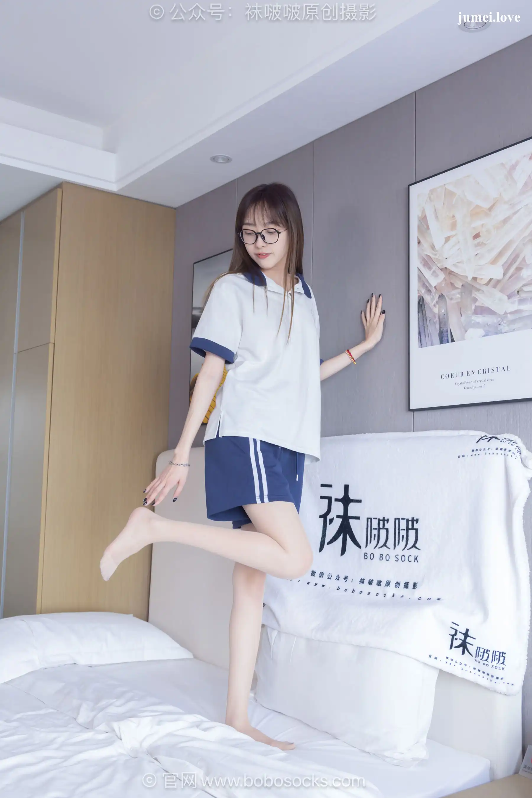 BoBoSocks袜啵啵 No.719 稚予 - 透明高跟鞋、高跟凉鞋、薄肉丝 第55张