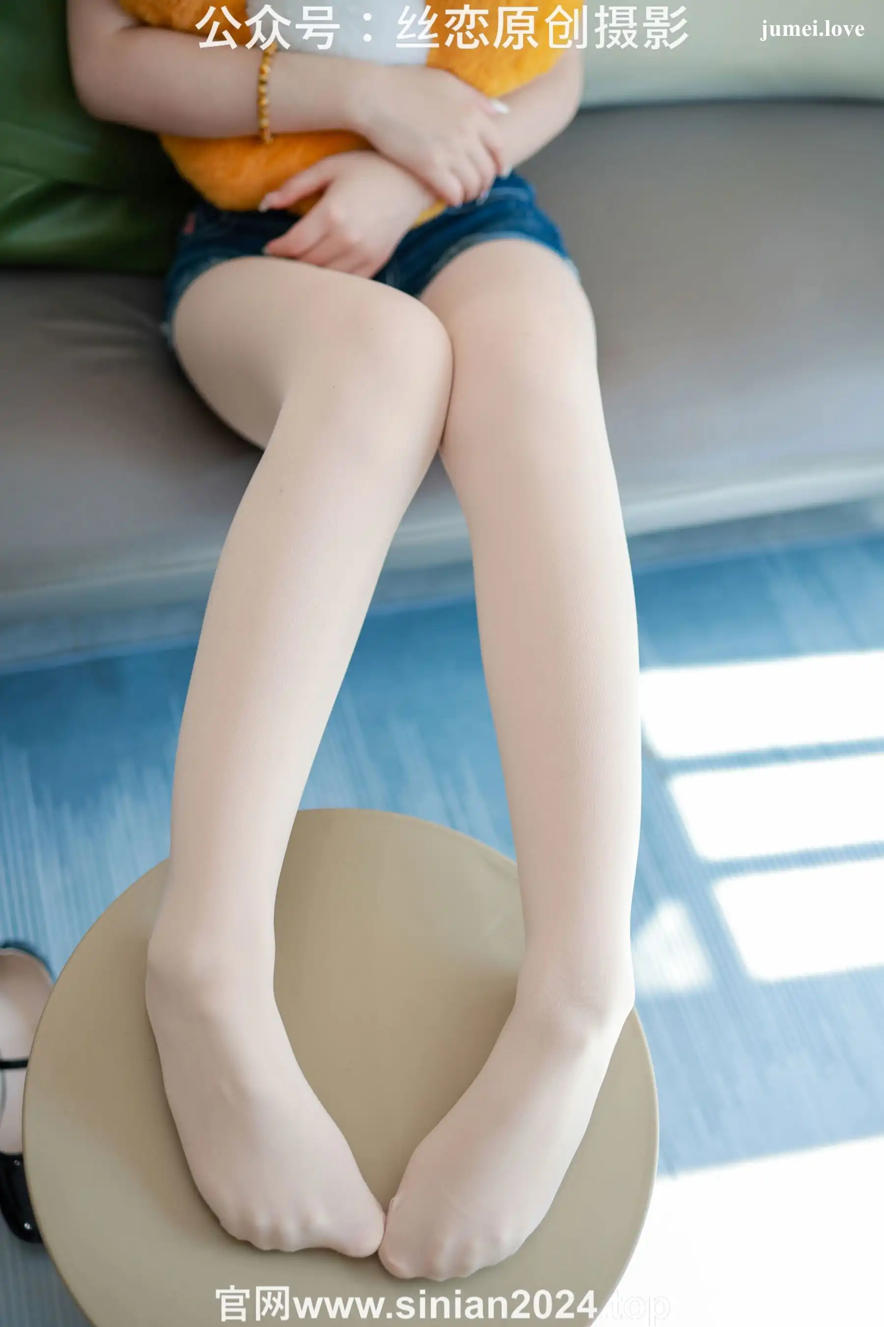 丝恋摄影 No.067 麦麦 - 学院风制服 过膝白袜 黑色乐福鞋 第276张